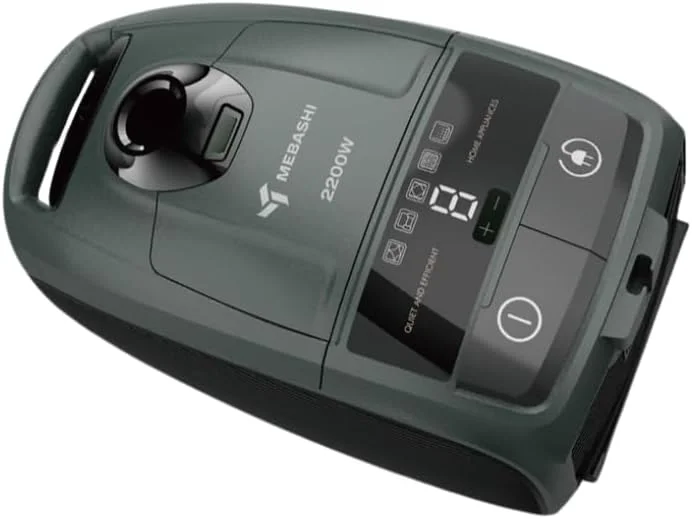 جاروبرقی مباشی، 2200 وات، کیسه گرد و غبار 5 لیتری، پنل کنترل دیجیتال، فیلتر HEPA قابل شستشو، سبز (ME-VC3001) جاروبرقی مباشی، 2200 وات، کیسه گرد و غبار 5 لیتری، پنل کنترل دیجیتال، فیلتر HEPA قابل شستشو، سبز (ME-VC3001)