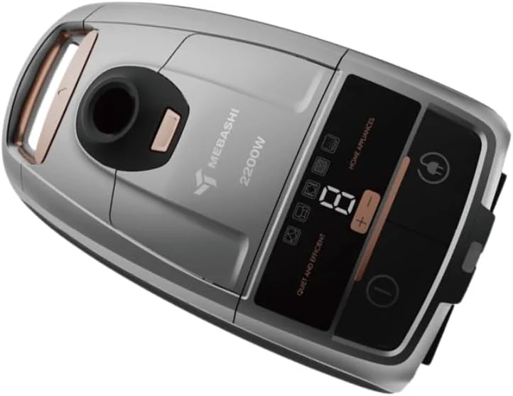 جاروبرقی مباشی، 2200 وات، ظرفیت 5 لیتر، پنل کنترل دیجیتال با نمایشگر LED، نقره ای (ME-VC3000) جاروبرقی مباشی، 2200 وات، ظرفیت 5 لیتر، پنل کنترل دیجیتال با نمایشگر LED، نقره ای (ME-VC3000)