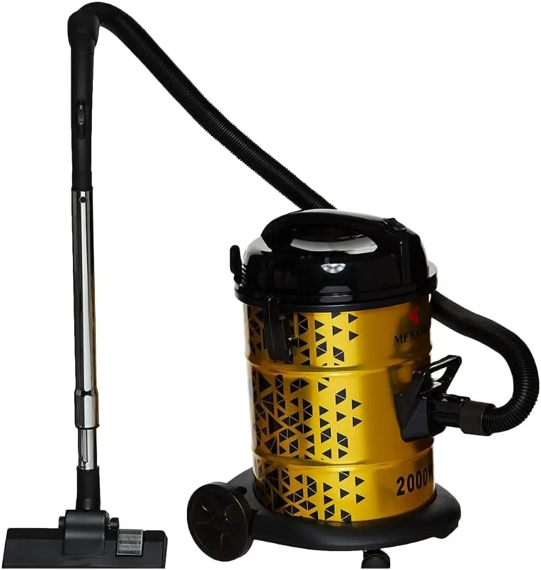 جاروبرقی سطلی مباشی با ظرفیت 25 لیتر، راندمان بالا و سطح صدای پایین - زرد (جاروبرقی سطلی DVC1010) (2000 وات) جاروبرقی سطلی مباشی با ظرفیت 25 لیتر، راندمان بالا و سطح صدای پایین - زرد (جاروبرقی سطلی DVC1010) (2000 وات)