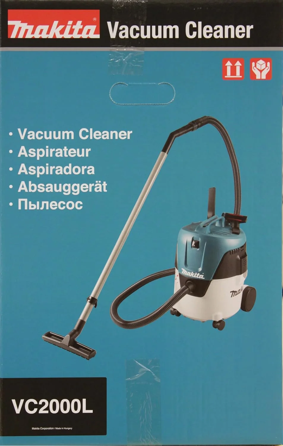 جاروبرقی Makita VC2000L، ظرفیت 20 لیتر