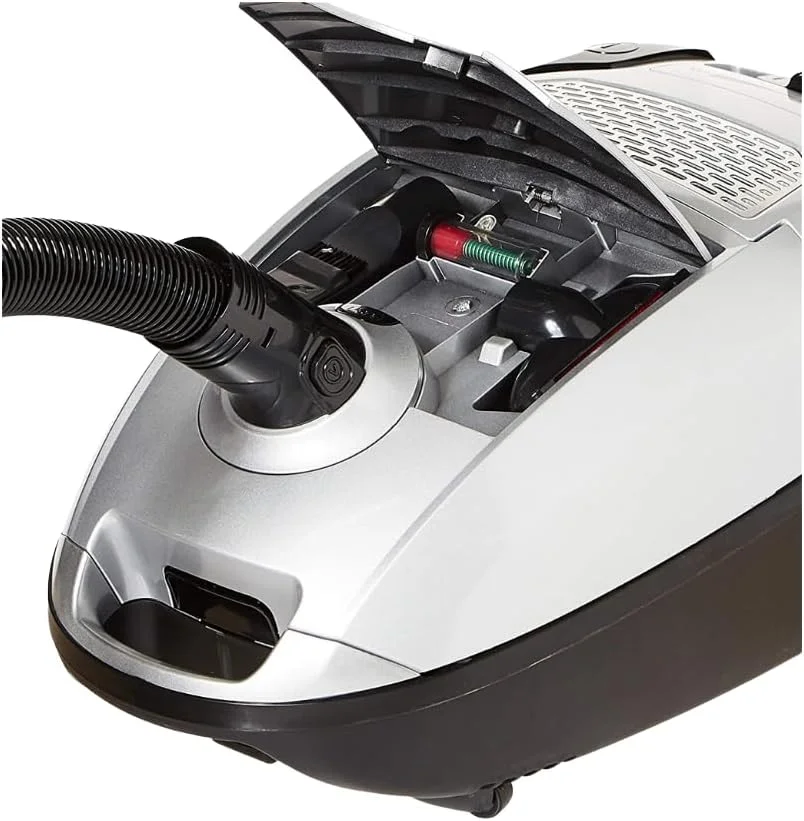 جاروبرقی کیسه ای مباشی - خاکستری، با جمع کننده خودکار سیم و کنترل سرعت پیوسته (ME-VC2001 4.5L)(2200W)