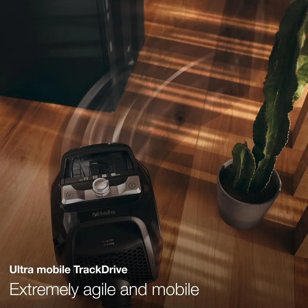 جاروبرقی سطلی بدون کیسه سیم دار میله Boost CX1 Cat & Dog، قدرتمند، جمع و جور و چابک با فناوری Vortex، برس توربو برای موی حیوانات خانگی و فیلتر HEPA AirClean، مشکی/رز (اختصاصی آمازون)