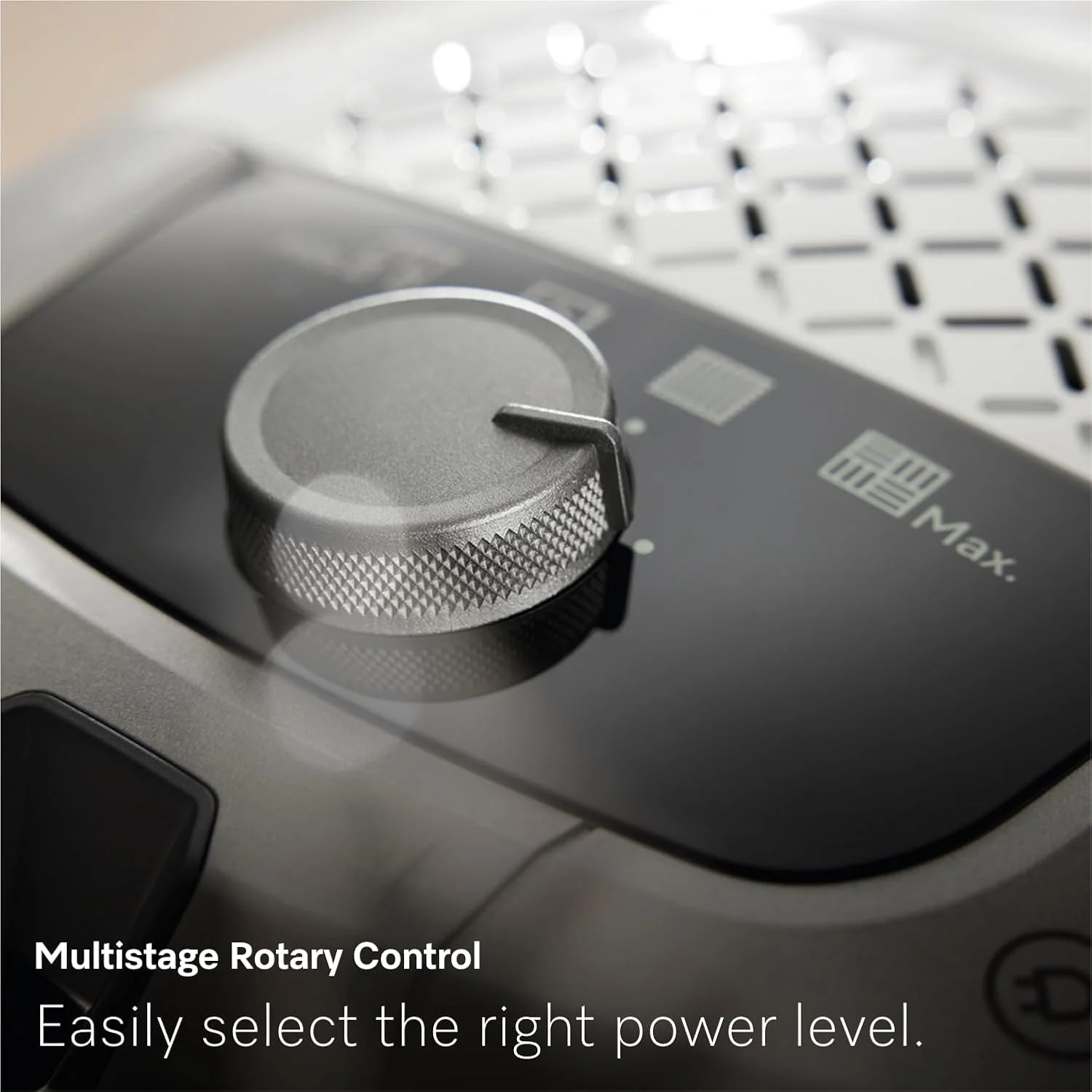 جاروبرقی کیسه ای استوانه ای Miele Guard S1 با سر پارویی جهانی FiberTeQ، سبک و جمع و جور، در رنگ مشکی آبسیدین/خاکستری فضایی (اختصاصی آمازون)