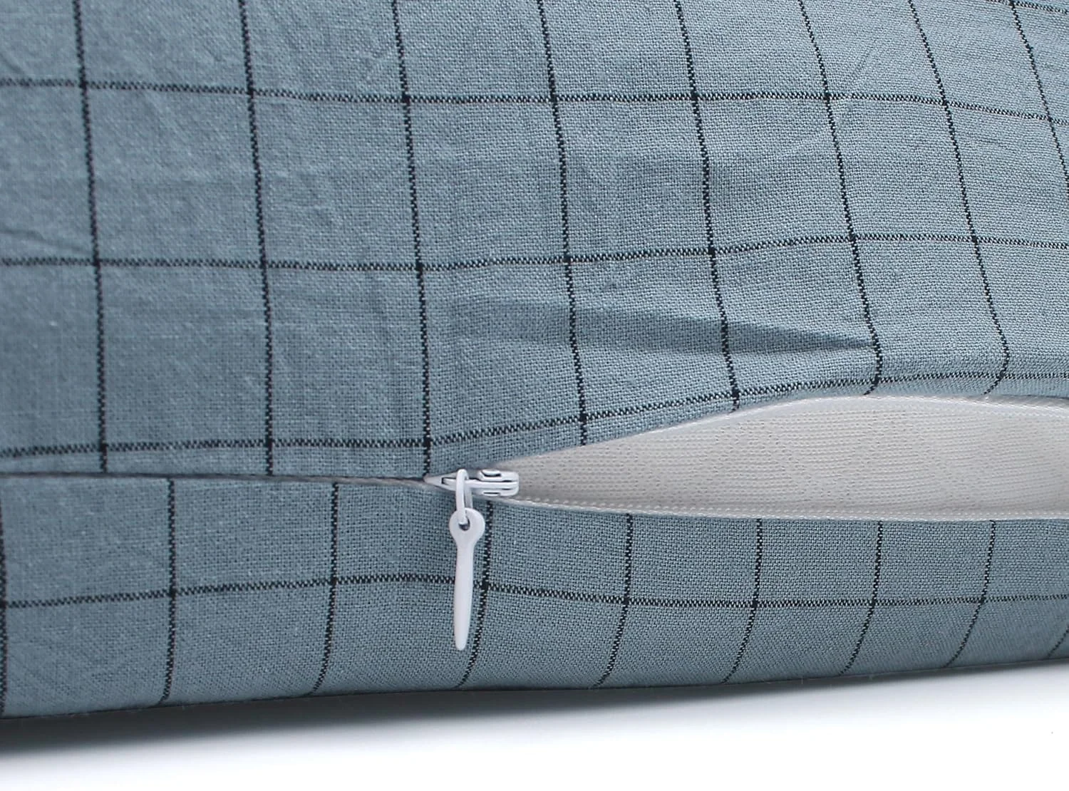 روکش بالش کانتور، روکش های بالش نخی با زیپ، روکش های نرم جایگزین زیپ دار برای بالش های فوم حافظه دار ارگونومیک گردن و لاتکس دهانه رحم برای محافظ تسکین درد، فقط روکش طرح دار چهارخانه روکش بالش کانتور، روکش های بالش نخی با زیپ، روکش های نرم جایگزین زیپ دار برای بالش های فوم حافظه دار ارگونومیک گردن و لاتکس دهانه رحم برای محافظ تسکین درد، فقط روکش طرح دار چهارخانه