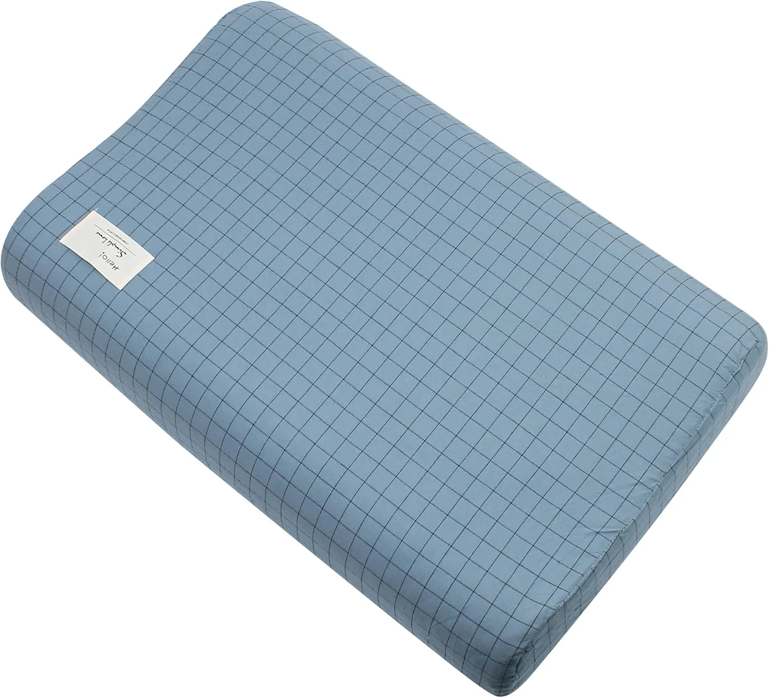 روکش بالش کانتور، روکش های بالش نخی با زیپ، روکش های نرم جایگزین زیپ دار برای بالش های فوم حافظه دار ارگونومیک گردن و لاتکس دهانه رحم برای محافظ تسکین درد، فقط روکش طرح دار چهارخانه روکش بالش کانتور، روکش های بالش نخی با زیپ، روکش های نرم جایگزین زیپ دار برای بالش های فوم حافظه دار ارگونومیک گردن و لاتکس دهانه رحم برای محافظ تسکین درد، فقط روکش طرح دار چهارخانه