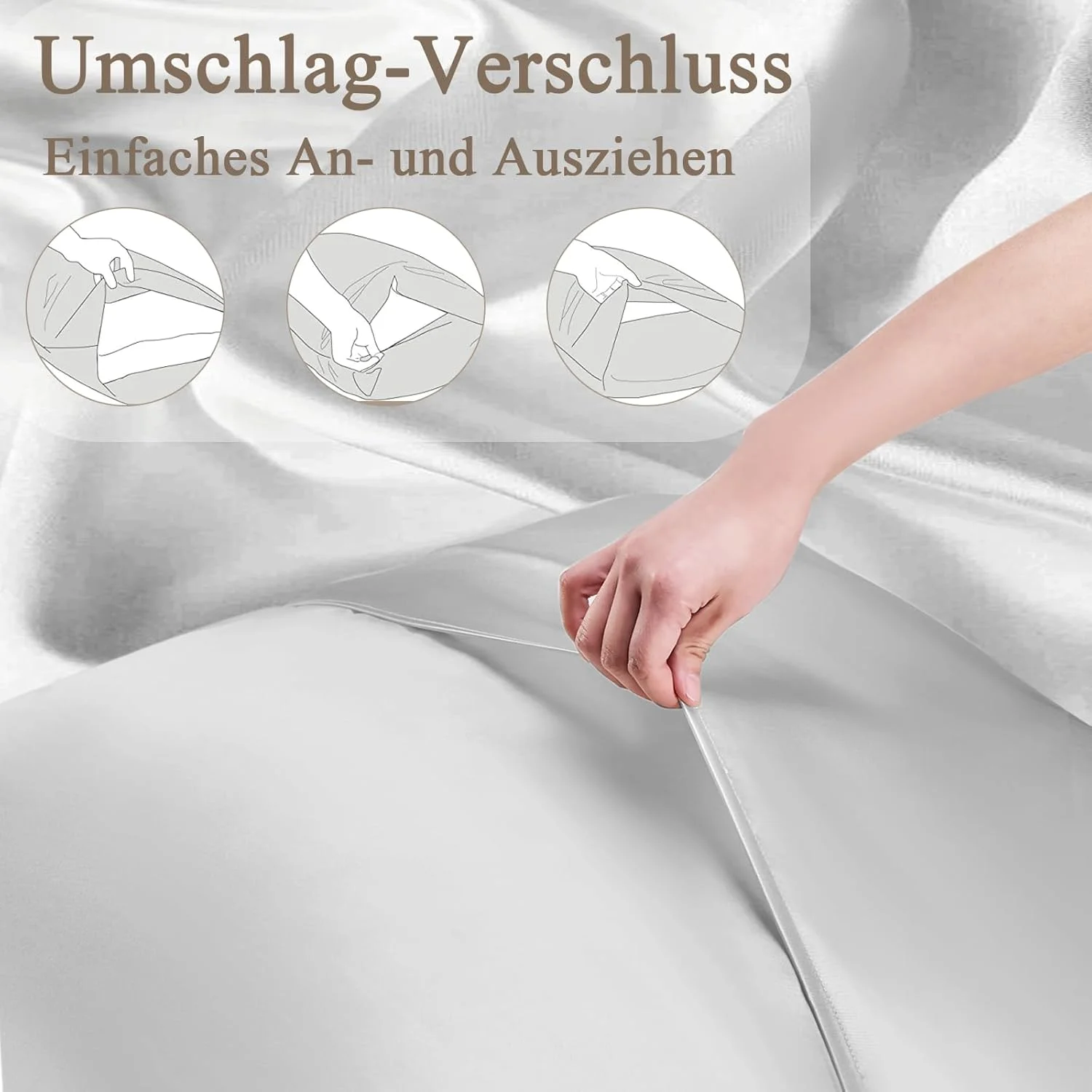 روبالشی ساتن 60 در 60 سانتی متر، ست 2 عددی و 2 عدد کش مو، روبالشی ساتن 60 در 60 سانتی متر، خاکستری نقره ای، روبالشی نرم مانند ابریشم 60 در 60 سانتی متر، مراقبت بهتر از روبالشی ابریشمی، روکش کوسن برای مو و روبالشی ساتن 60 در 60 سانتی متر، ست 2 عددی و 2 عدد کش مو، روبالشی ساتن 60 در 60 سانتی متر، خاکستری نقره ای، روبالشی نرم مانند ابریشم 60 در 60 سانتی متر، مراقبت بهتر از روبالشی ابریشمی، روکش کوسن برای مو و