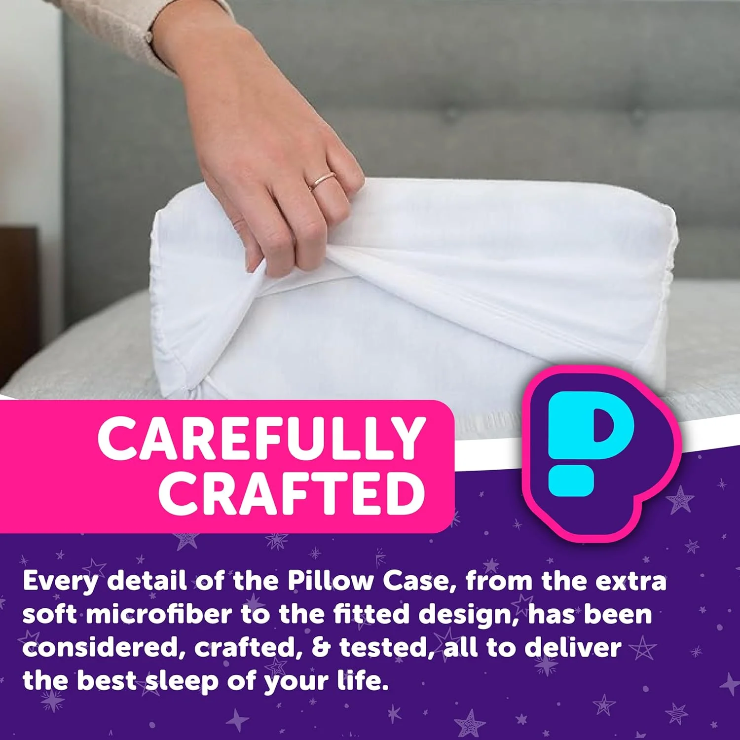 روبالشتی Pillow Cube Pro - سفید | روکش Cube Case Pro | ترکیب پلی اسپندکس | کشش نرم | مناسب برای 30x60 سانتی متر روبالشتی Pillow Cube Pro - سفید | روکش Cube Case Pro | ترکیب پلی اسپندکس | کشش نرم | مناسب برای 30x60 سانتی متر
