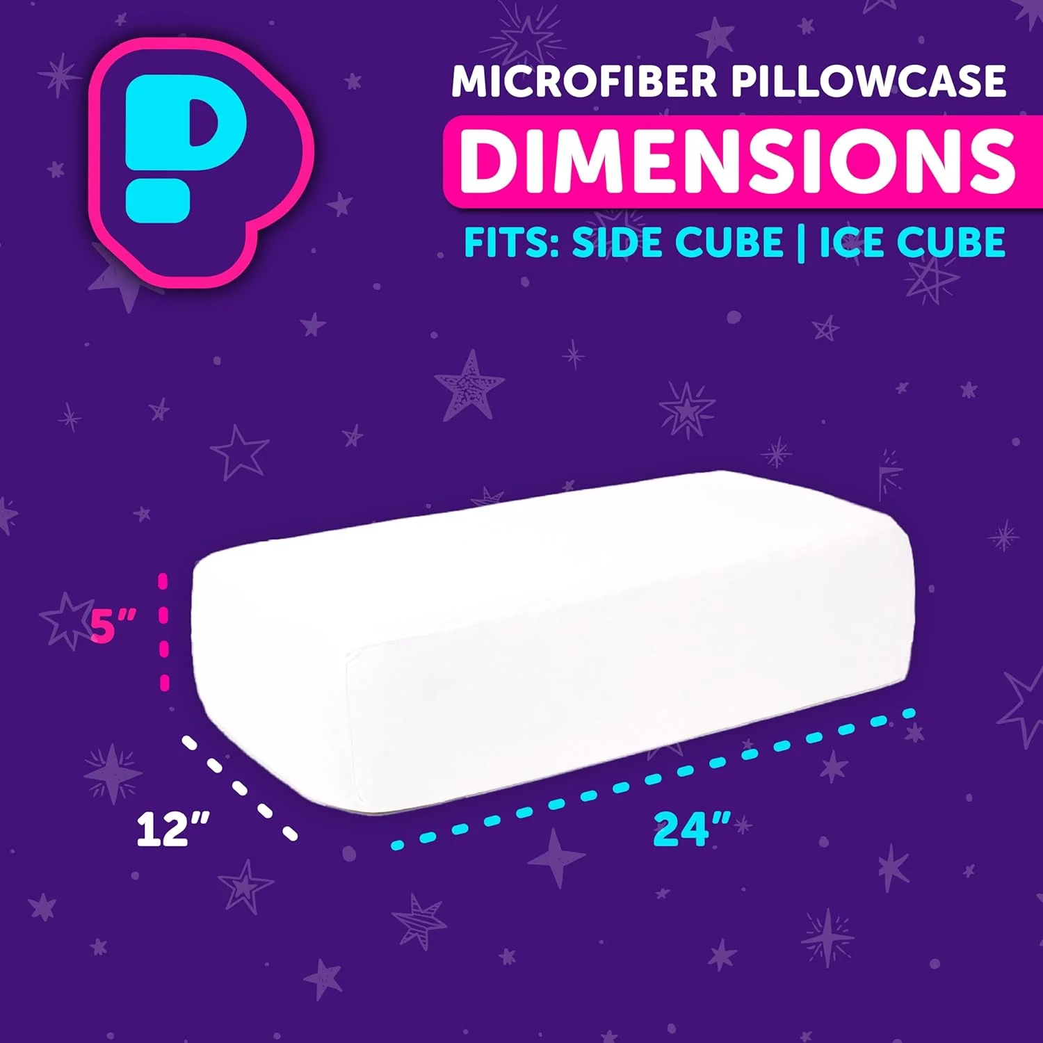 روبالشتی Pillow Cube Pro - سفید | روکش Cube Case Pro | ترکیب پلی اسپندکس | کشش نرم | مناسب برای 30x60 سانتی متر روبالشتی Pillow Cube Pro - سفید | روکش Cube Case Pro | ترکیب پلی اسپندکس | کشش نرم | مناسب برای 30x60 سانتی متر