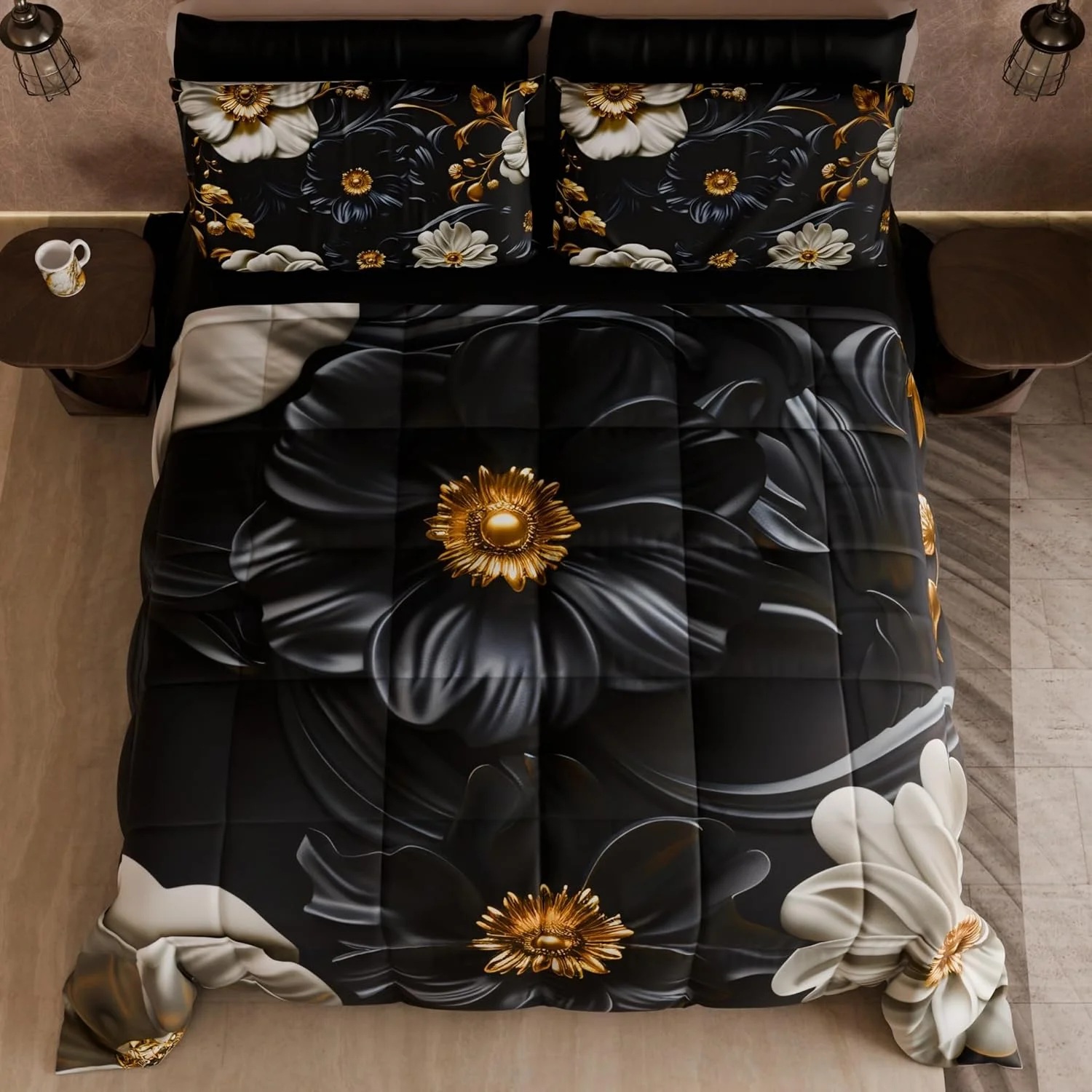 PETTI Artigiani Italiani - یک جفت روبالشی برای تخت خواب 50 x 80 سانتی متر، روبالشی های میکروفیبر ضد حساسیت، ست دو عددی روبالشی برای تخت دو نفره، طرح گلدار 05 6، 100% ساخت ایتالیا PETTI Artigiani Italiani - یک جفت روبالشی برای تخت خواب 50 x 80 سانتی متر، روبالشی های میکروفیبر ضد حساسیت، ست دو عددی روبالشی برای تخت دو نفره، طرح گلدار 05 6، 100% ساخت ایتالیا