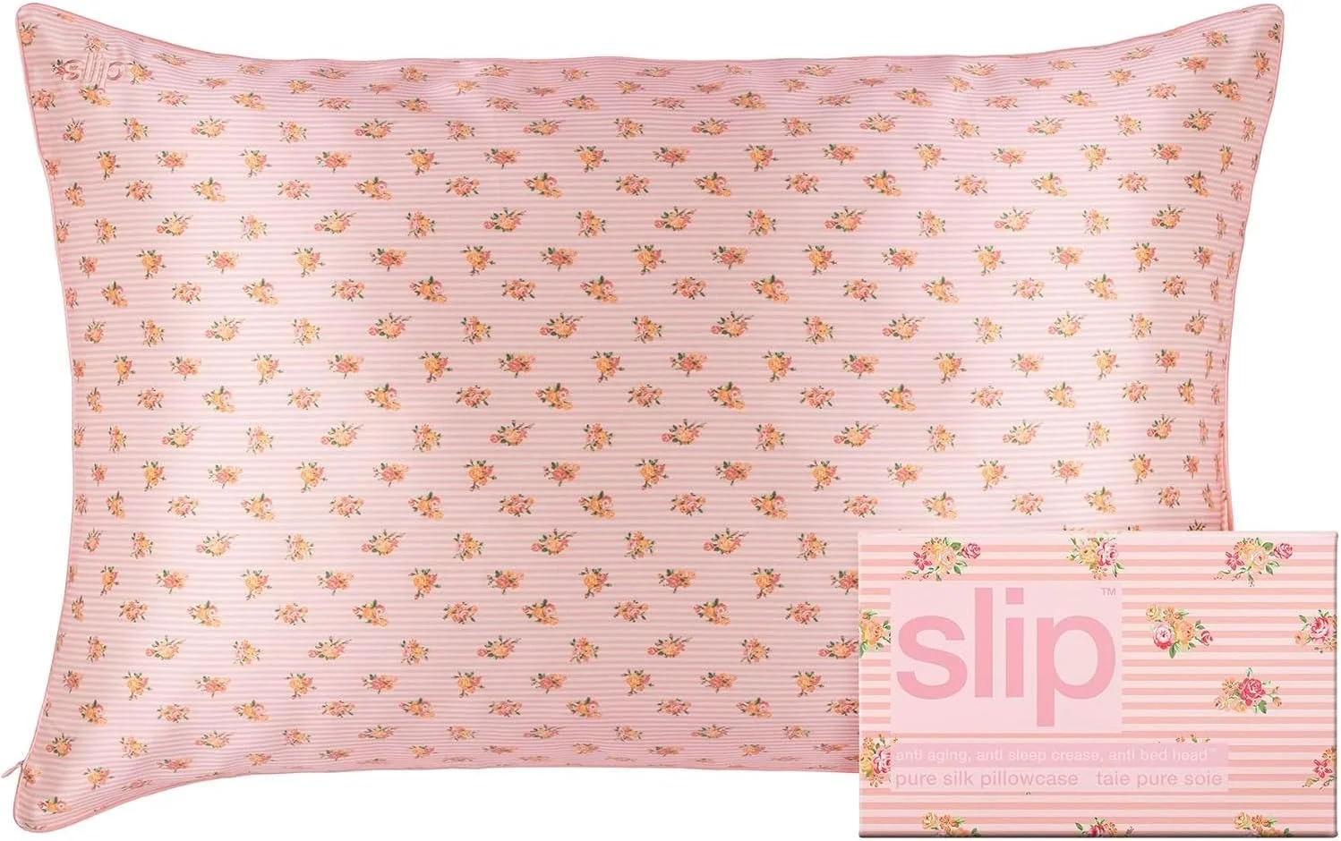 روبالشی ابریشمی Slip Silk Queen - روبالشی 100% ابریشم خالص 22 Momme Mulberry برای مو و پوست - سایز استاندارد Queen - ضد پیری، ضد وز مو، ضد چروک ناشی از خواب، گلبرگ (50.8 سانتی متر در 76.2 سانتی متر) روبالشی ابریشمی Slip Silk Queen - روبالشی 100% ابریشم خالص 22 Momme Mulberry برای مو و پوست - سایز استاندارد Queen - ضد پیری، ضد وز مو، ضد چروک ناشی از خواب، گلبرگ (50.8 سانتی متر در 76.2 سانتی متر)
