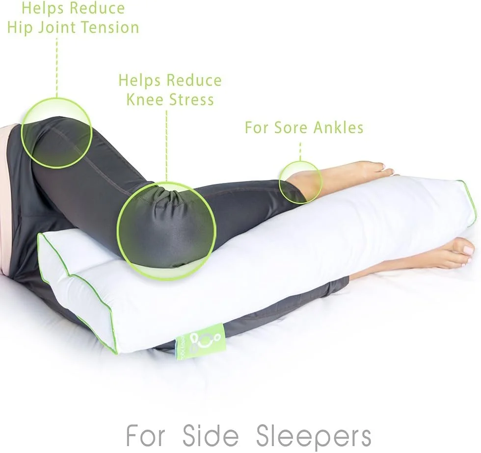 روکش بالش زانویی Sleep Yoga PC-SY05_GRY_TW بسته 2 عددی، خاکستری