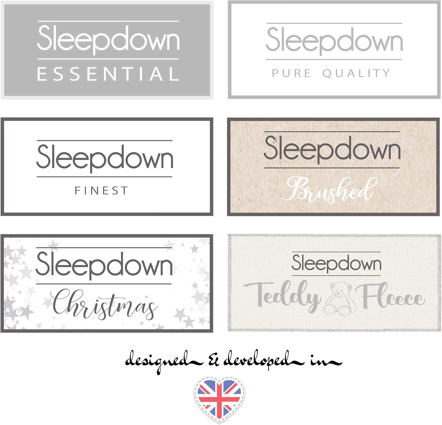 Sleepdown ست دو عددی روبالشتی استاندارد ملانژ جرسی، گرم، نرم، با نگهداری آسان، رنگ ثابت - 50cm x 75cm (استاندارد (50x75 cm)، آبی تیره)