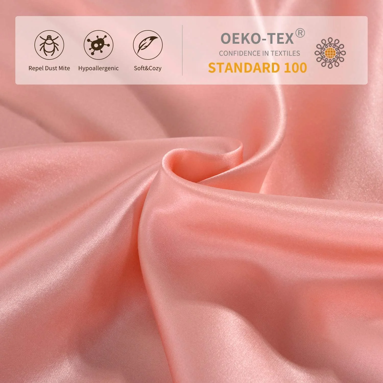 روبالشی ابریشم خالص Since Silk، بسته 2 عددی، 22 Momme، روبالشی 100% ابریشم توت، روکش بالش با بستن پاکتی برای مو و پوست (50x90 سانتی متر، صورتی) روبالشی ابریشم خالص Since Silk، بسته 2 عددی، 22 Momme، روبالشی 100% ابریشم توت، روکش بالش با بستن پاکتی برای مو و پوست (50x90 سانتی متر، صورتی)