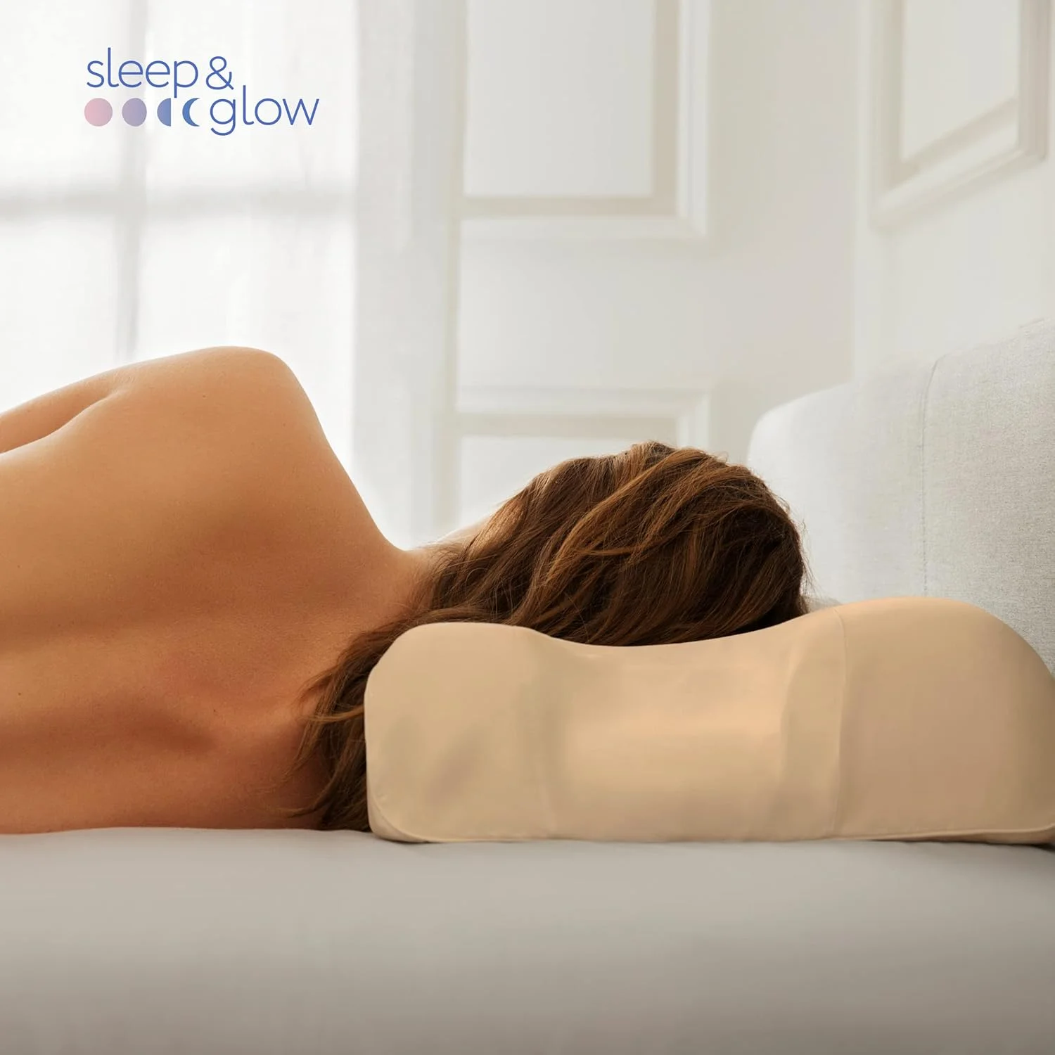 روبالشی ابریشمی طبیعی Sleep & Glow Omnia مناسب برای مو و پوست، مناسب شکل منحصر به فرد بالش Sleep&Glow Omnia – ابریشم توت 19 میلی متری درجه 6A (ماسه برزیلی) روبالشی ابریشمی طبیعی Sleep & Glow Omnia مناسب برای مو و پوست، مناسب شکل منحصر به فرد بالش Sleep&Glow Omnia – ابریشم توت 19 میلی متری درجه 6A (ماسه برزیلی)
