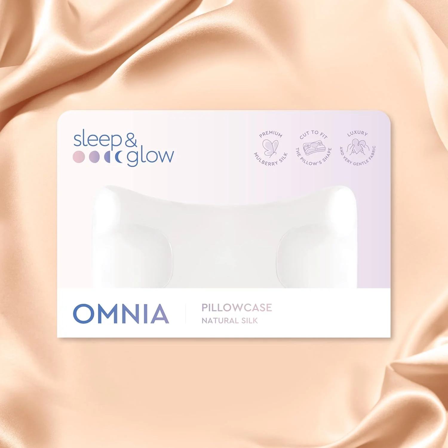 روبالشی ابریشمی طبیعی Sleep & Glow Omnia مناسب برای مو و پوست، مناسب شکل منحصر به فرد بالش Sleep&Glow Omnia – ابریشم توت 19 میلی متری درجه 6A (ماسه برزیلی) روبالشی ابریشمی طبیعی Sleep & Glow Omnia مناسب برای مو و پوست، مناسب شکل منحصر به فرد بالش Sleep&Glow Omnia – ابریشم توت 19 میلی متری درجه 6A (ماسه برزیلی)