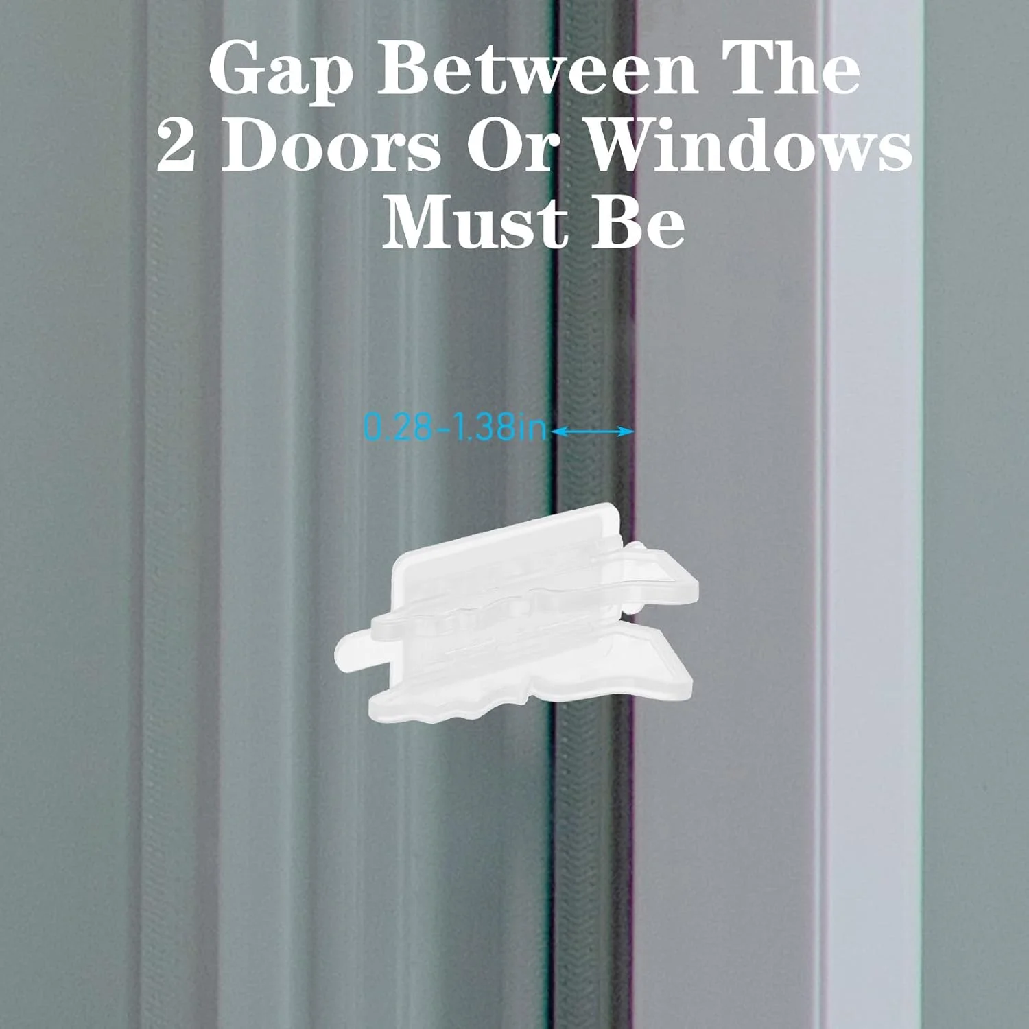 قفل درب کشویی، قفل پنجره، بسته 6 عددی، قفل درب شیشه ای کشویی برای ایمنی کودک، قفل های امنیتی درب کمد برای کودکان، محافظ کودک، استاپر درب شیشه ای پنجره برای امنیت خانه کودکان (شفاف)