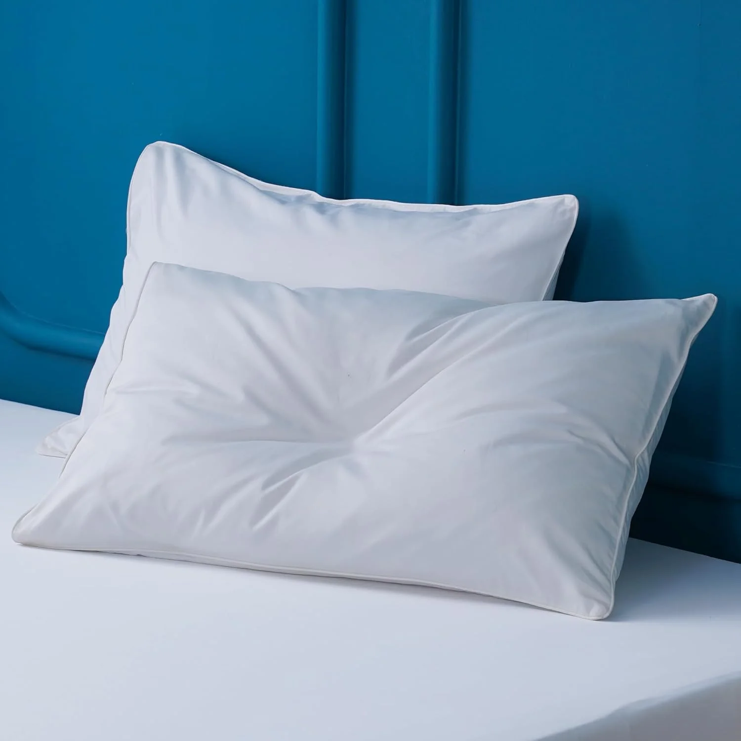 SHEET STORY روکش بالش بامبو Ackly، بسته 2 عددی، سایز 50x90 سانتی متر - 400 نخ، روکش بالش نرم و خنک، بسته 2 عددی، روکش بالش ضد حساسیت - لبه داخلی بسیار عمیق، روکش بالش سایز کینگ سفید SHEET STORY روکش بالش بامبو Ackly، بسته 2 عددی، سایز 50x90 سانتی متر - 400 نخ، روکش بالش نرم و خنک، بسته 2 عددی، روکش بالش ضد حساسیت - لبه داخلی بسیار عمیق، روکش بالش سایز کینگ سفید