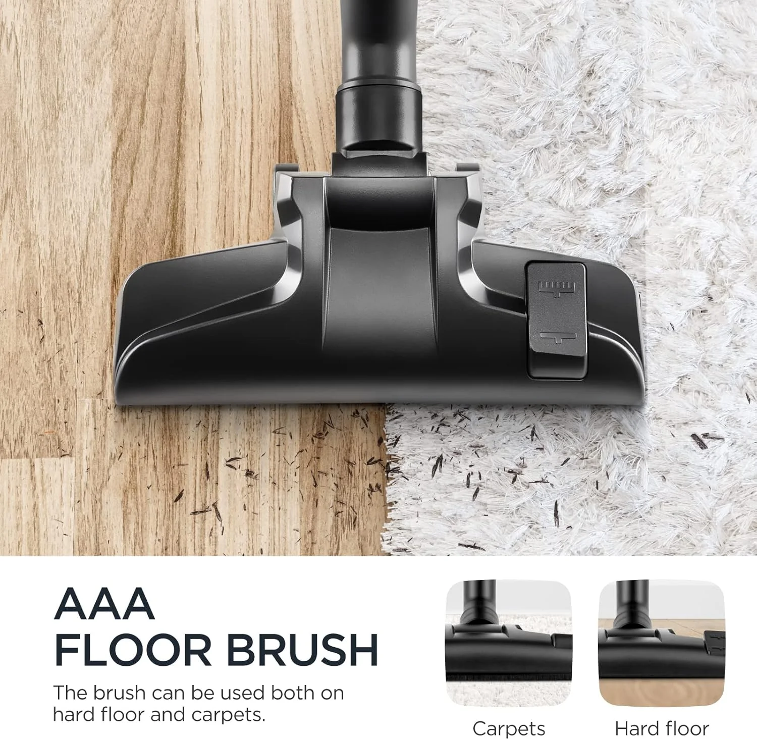 جاروبرقی یورکا 1800 وات با قدرت مکش 23 کیلوپاسکال، فیلتراسیون سایکلون، مخزن گرد و غبار 2.2 لیتری، بدون کیسه، فیلتر قابل شستشو مناسب موی حیوانات خانگی، فرش و سرامیک - مدل Mini-Apollo - سفید جاروبرقی یورکا 1800 وات با قدرت مکش 23 کیلوپاسکال، فیلتراسیون سایکلون، مخزن گرد و غبار 2.2 لیتری، بدون کیسه، فیلتر قابل شستشو مناسب موی حیوانات خانگی، فرش و سرامیک - مدل Mini-Apollo - سفید