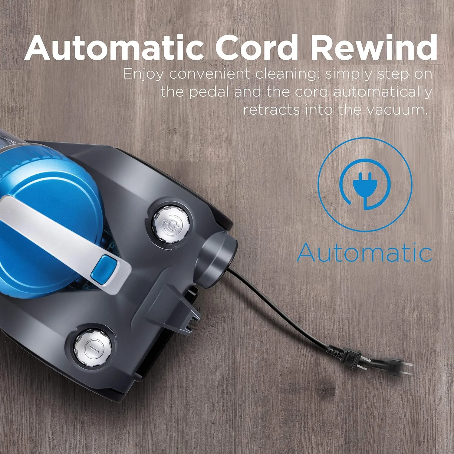 جاروبرقی یورکا 1800 وات با مخزن گرد و غبار 2.5 لیتری، قدرت مکش 16 کیلو پاسکال، فیلتراسیون سیکلونیک، بدون کیسه، فیلتر قابل شستشو برای موی حیوانات خانگی، فرش، سرامیک، 220 ولت، مدل 15K0A-آبی جاروبرقی یورکا 1800 وات با مخزن گرد و غبار 2.5 لیتری، قدرت مکش 16 کیلو پاسکال، فیلتراسیون سیکلونیک، بدون کیسه، فیلتر قابل شستشو برای موی حیوانات خانگی، فرش، سرامیک، 220 ولت، مدل 15K0A-آبی