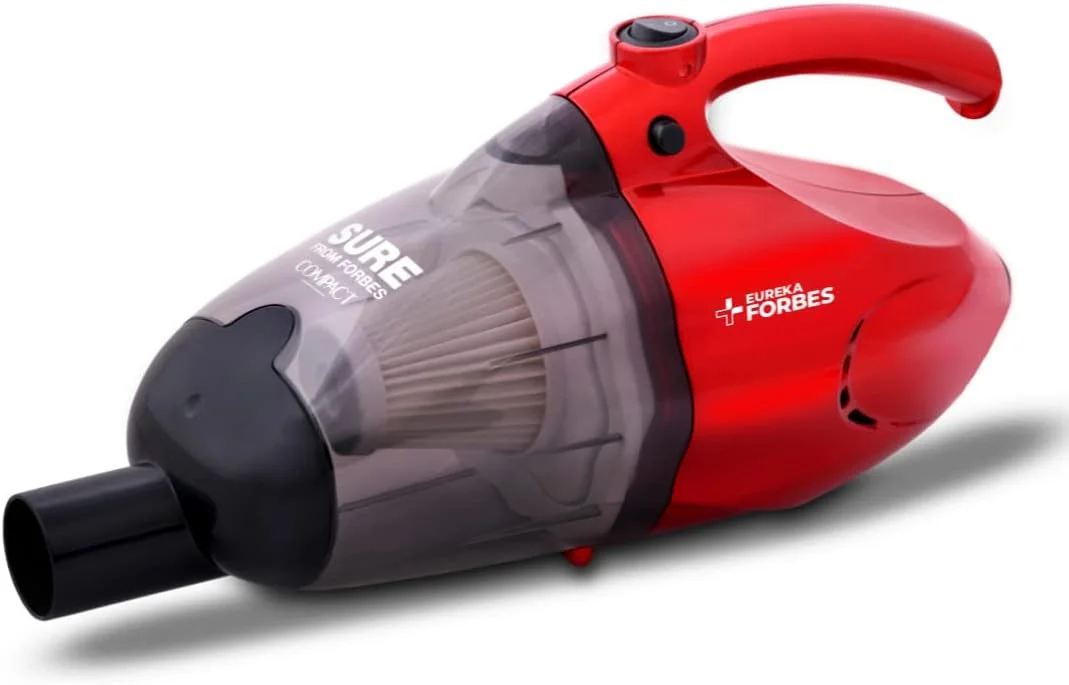 جاروبرقی کوچک و قدرتمند 700 واتی یورکا فوربس با مکش و دمندگی قوی، فیلتر HEPA قابل شستشو و 6 لوازم جانبی، جمع و جور، سبک وزن و آسان برای استفاده (قرمز و مشکی) جاروبرقی کوچک و قدرتمند 700 واتی یورکا فوربس با مکش و دمندگی قوی، فیلتر HEPA قابل شستشو و 6 لوازم جانبی، جمع و جور، سبک وزن و آسان برای استفاده (قرمز و مشکی)