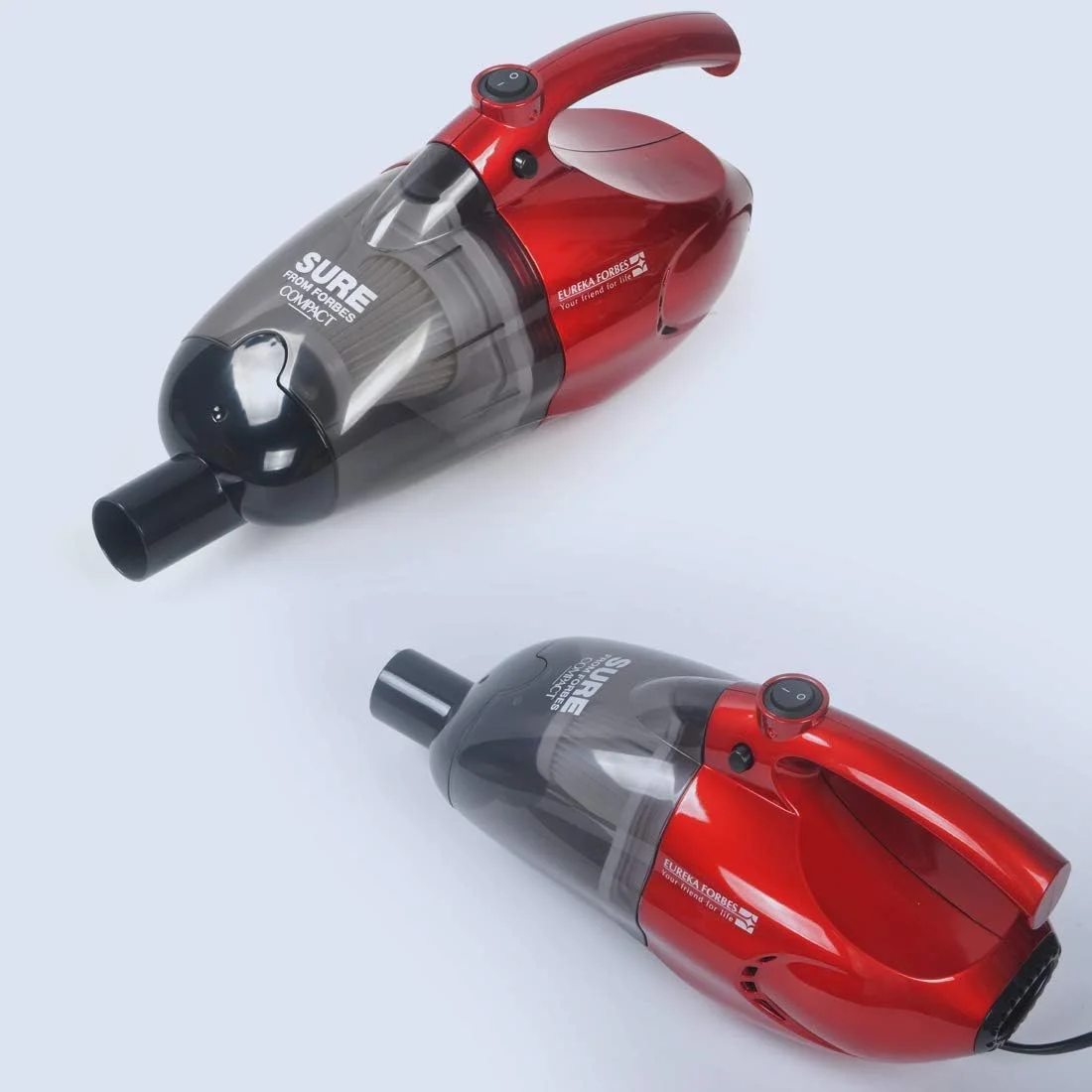 جاروبرقی کوچک و قدرتمند 700 واتی یورکا فوربس با مکش و دمندگی قوی، فیلتر HEPA قابل شستشو و 6 لوازم جانبی، جمع و جور، سبک وزن و آسان برای استفاده (قرمز و مشکی) جاروبرقی کوچک و قدرتمند 700 واتی یورکا فوربس با مکش و دمندگی قوی، فیلتر HEPA قابل شستشو و 6 لوازم جانبی، جمع و جور، سبک وزن و آسان برای استفاده (قرمز و مشکی)