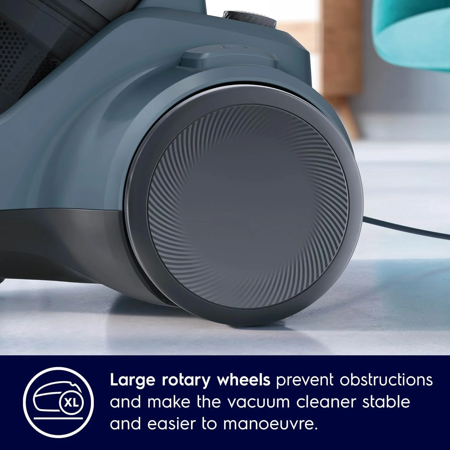 جاروبرقی کیسه ای بدون کیسه الکترولوکس 2000 وات، سیستم فیلتراسیون 4 مرحله ای و فیلتر قابل شستشو، ظرفیت گرد و غبار 1.8 لیتری، تخلیه آسان، قدرتمند و کارآمد برای موی حیوانات خانگی، فرش و کف های سخت، EC412DB جاروبرقی کیسه ای بدون کیسه الکترولوکس 2000 وات، سیستم فیلتراسیون 4 مرحله ای و فیلتر قابل شستشو، ظرفیت گرد و غبار 1.8 لیتری، تخلیه آسان، قدرتمند و کارآمد برای موی حیوانات خانگی، فرش و کف های سخت، EC412DB