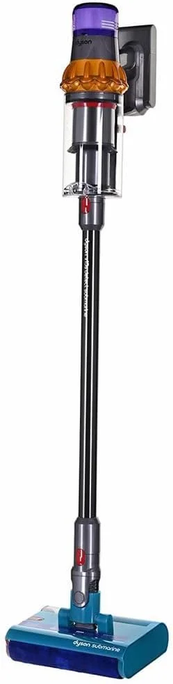 جاروبرقی آب و خاک دایسون مدل V15s Detect Submarine - نیکل/زرد مشکی جاروبرقی آب و خاک دایسون مدل V15s Detect Submarine - نیکل/زرد مشکی