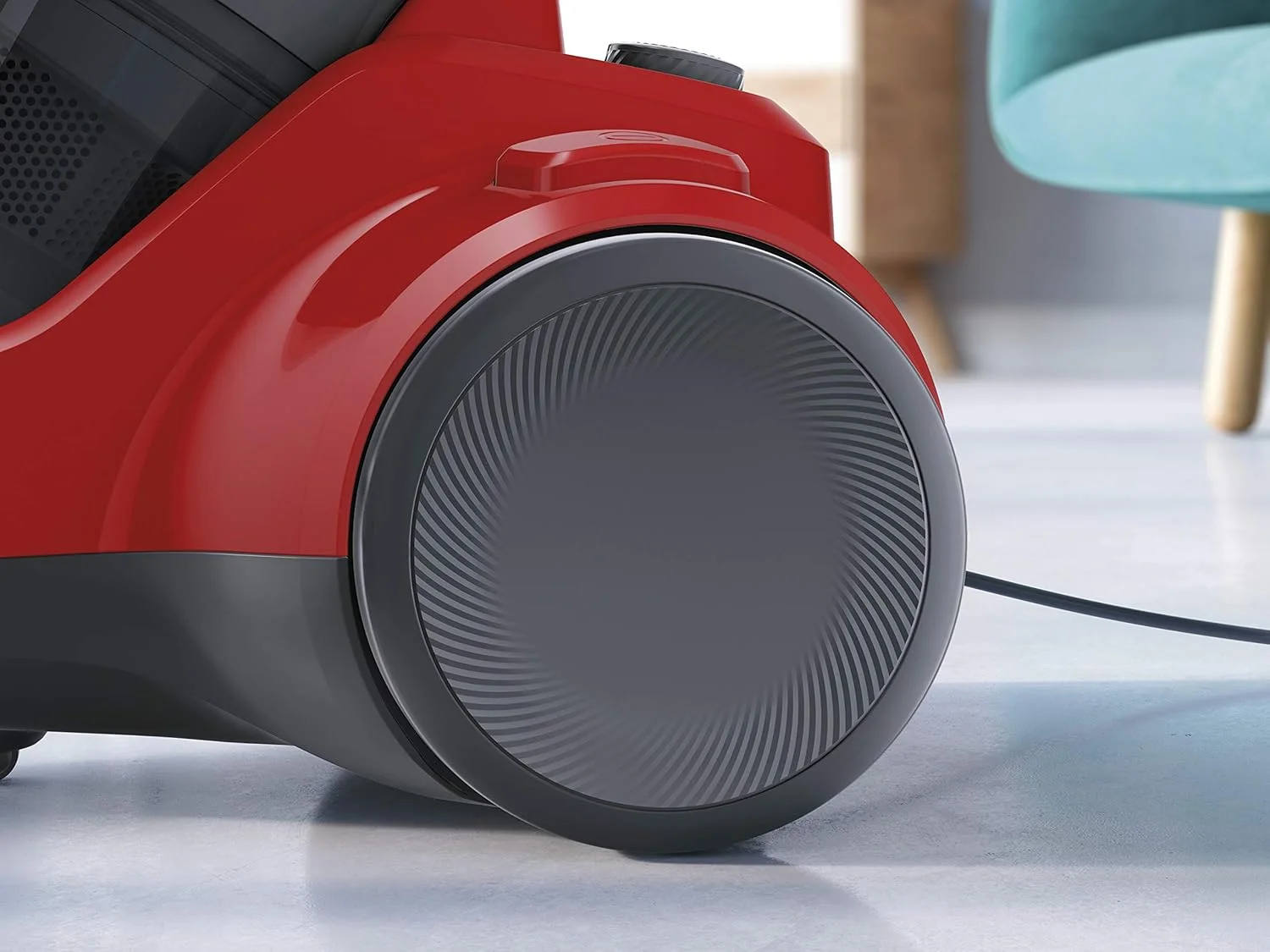 جاروبرقی بدون کیسه الکترولوکس مدل EC41-ANIM Ease C4، جنس بدنه: فلز، قرمز