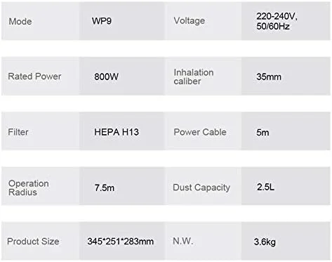 جاروبرقی سطلی خانگی WMGSDWB با قدرت مکش بالا، برس مخصوص حیوانات خانگی و قابلیت های تمیزکاری چند منظوره