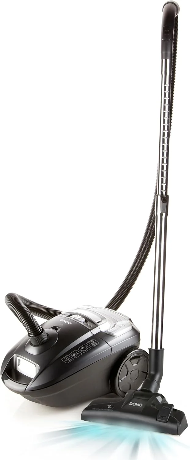 جاروبرقی دومو با فیلتراسیون HEPA، 700 وات، خاکستری جاروبرقی دومو با فیلتراسیون HEPA، 700 وات، خاکستری