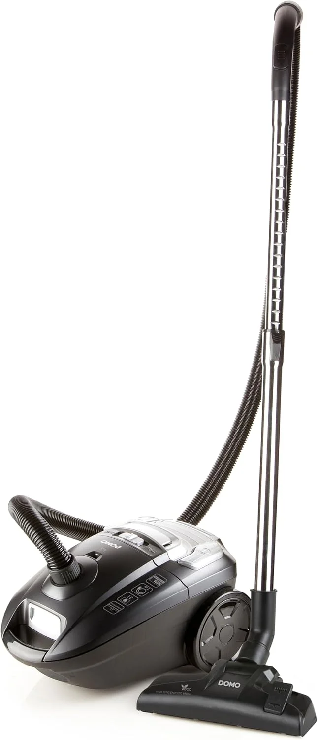 جاروبرقی دومو با فیلتراسیون HEPA، 700 وات، خاکستری جاروبرقی دومو با فیلتراسیون HEPA، 700 وات، خاکستری