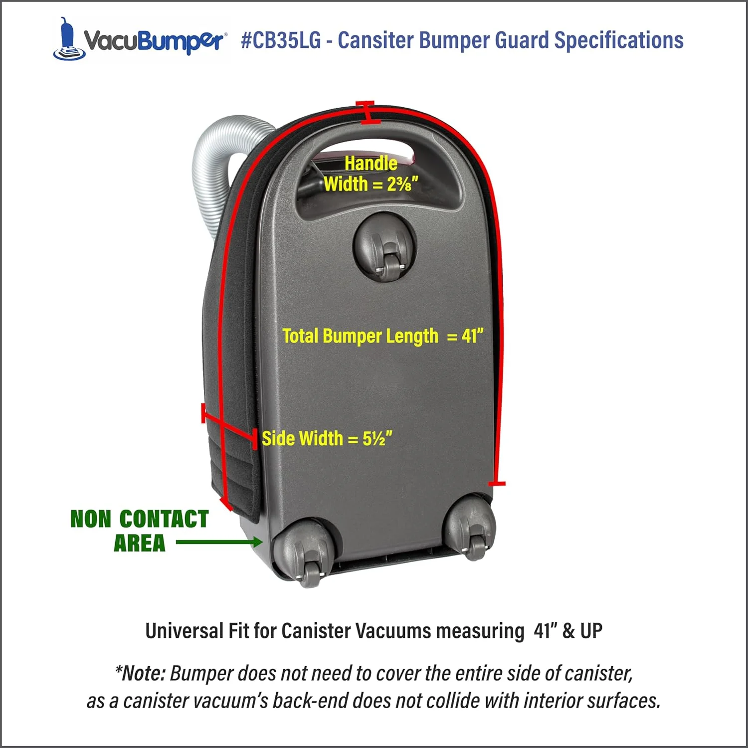 محافظ سپر برای جاروبرقی های سطلی - بزرگ (مناسب برای ابعاد سطلی) محافظ سپر برای جاروبرقی های سطلی - بزرگ (مناسب برای ابعاد سطلی)