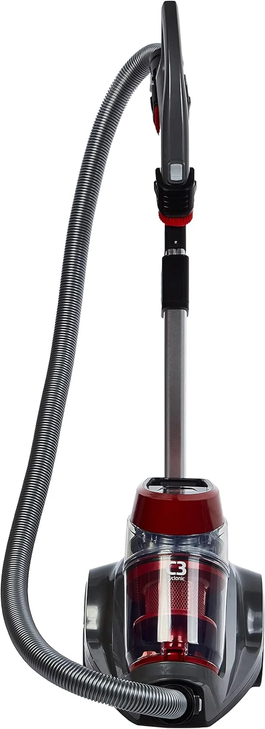 جاروبرقی سطلی سایکلونیک BISSELL مدل 1229K C3، ظرفیت 2.5 لیتر، قرمز جاروبرقی سطلی سایکلونیک BISSELL مدل 1229K C3، ظرفیت 2.5 لیتر، قرمز