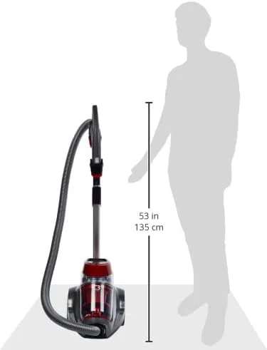 جاروبرقی سطلی سایکلونیک BISSELL مدل 1229K C3، ظرفیت 2.5 لیتر، قرمز جاروبرقی سطلی سایکلونیک BISSELL مدل 1229K C3، ظرفیت 2.5 لیتر، قرمز