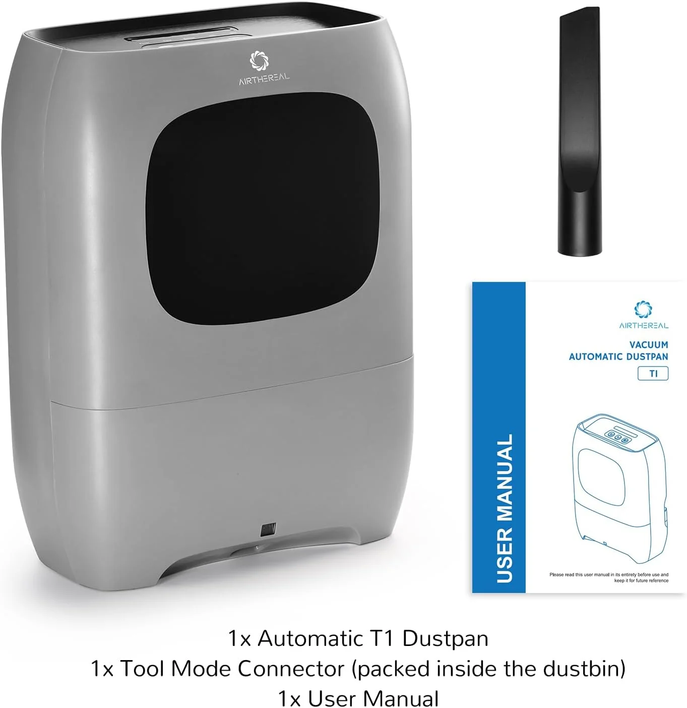 جاروبرقی سطلی بدون لمس اتوماتیک ایرثریال مدل T1 با 2 حالت عملکرد - جاروبرقی سطلی سیمی فوق العاده سریع و قدرتمند برای تمیز کردن سالن، موی حیوانات خانگی، غذا، خاک، آشپزخانه، حداکثر مکش 20Kpa جاروبرقی سطلی بدون لمس اتوماتیک ایرثریال مدل T1 با 2 حالت عملکرد - جاروبرقی سطلی سیمی فوق العاده سریع و قدرتمند برای تمیز کردن سالن، موی حیوانات خانگی، غذا، خاک، آشپزخانه، حداکثر مکش 20Kpa