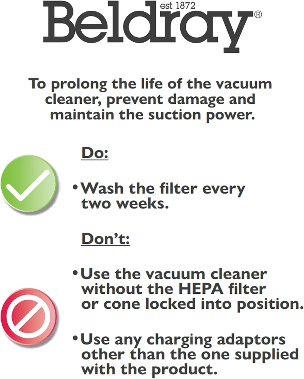 جاروبرقی سطلی سبک و جمع و جور بلدرای Bel0700 با توان 700 وات و ظرفیت 2 لیتر، قرمز