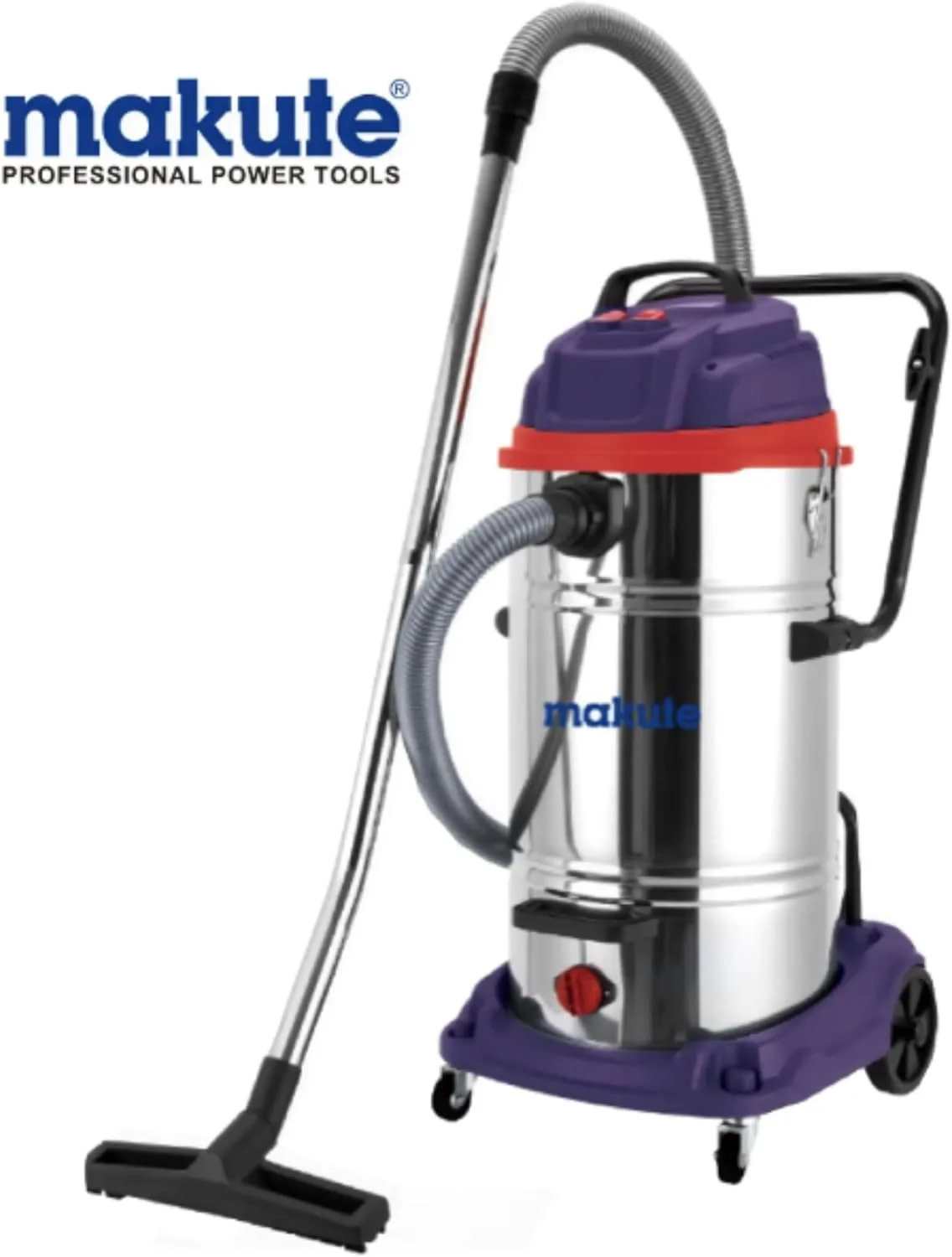 جاروبرقی 60 لیتری (VC121-60) – 2400 وات، قدرت مکش ≥19 کیلو پاسکال، جریان هوا 35 لیتر بر ثانیه، موتور مسی، مخزن استیل ضد زنگ، ایده آل برای تمیز کردن تر و خشک جاروبرقی 60 لیتری (VC121-60) – 2400 وات، قدرت مکش ≥19 کیلو پاسکال، جریان هوا 35 لیتر بر ثانیه، موتور مسی، مخزن استیل ضد زنگ، ایده آل برای تمیز کردن تر و خشک