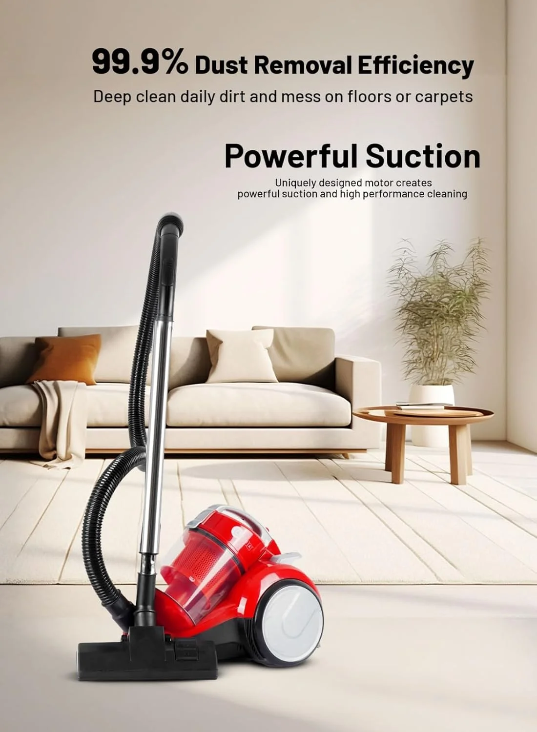 جاروبرقی سایکلون افرا، 2000 وات، 2 لیتر، کنترل سرعت، شعاع 7 متر، برس و نازل 2 در 1، سیم 5 متری، AF-2000VCRD جاروبرقی سایکلون افرا، 2000 وات، 2 لیتر، کنترل سرعت، شعاع 7 متر، برس و نازل 2 در 1، سیم 5 متری، AF-2000VCRD