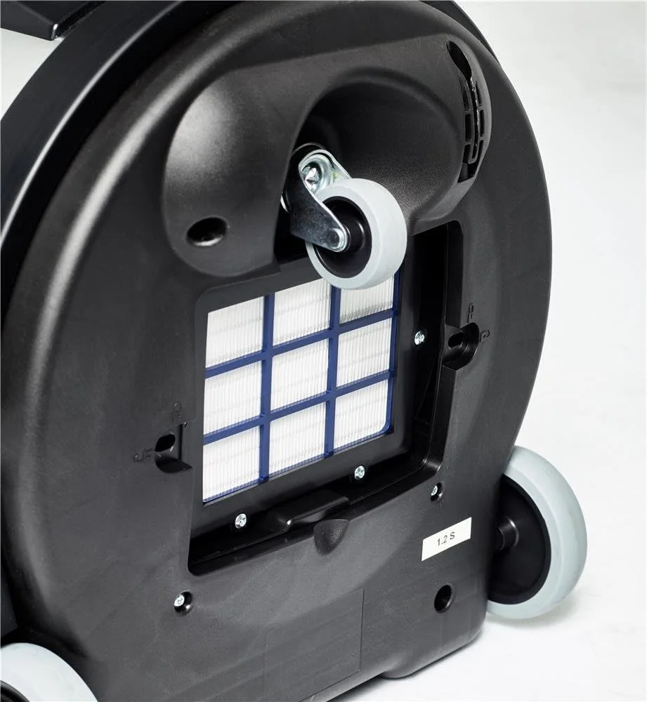 جاروبرقی تجاری نیلفیسک VP930 ECO HEPA، جاروبرقی صنعتی با فیلتر HEPA، کیسه فیلتر حجمی 15 لیتری، ظرفیت 400 وات، جریان هوا 26 لیتر در ثانیه، 107420627، مشکی/خاکستری جاروبرقی تجاری نیلفیسک VP930 ECO HEPA، جاروبرقی صنعتی با فیلتر HEPA، کیسه فیلتر حجمی 15 لیتری، ظرفیت 400 وات، جریان هوا 26 لیتر در ثانیه، 107420627، مشکی/خاکستری