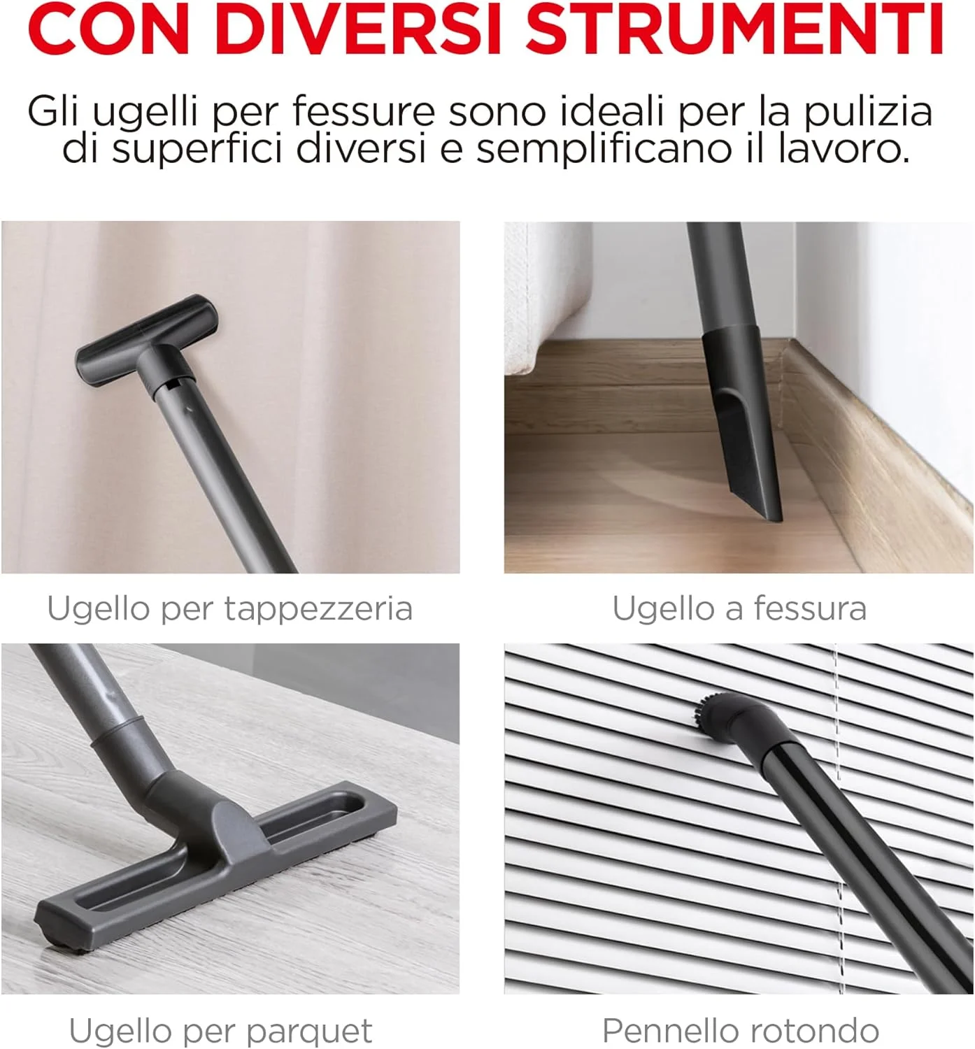 جاروبرقی بدون کیسه توشیبا مدل VC-BL070C(K)، جاروبرقی تلسکوپی قابل تنظیم با فیلتر HEPA، مشکی، 1.8 لیتر