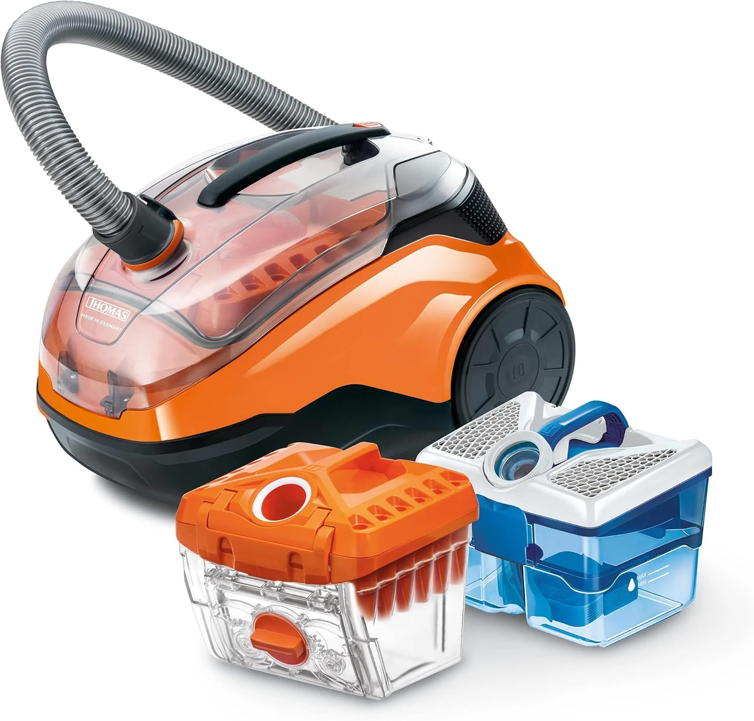 جاروبرقی سایکلون هیبرید مدل FAMILY & PETS توماس 786552، نارنجی