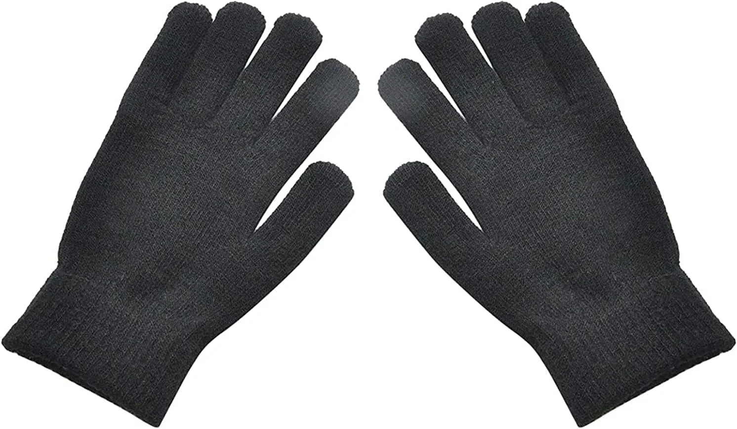 دستکش بافتنی KASTWAVE زنانه، دستکش های صفحه لمسی دستکش های بافتنی آستر پشمی گرم، دستکش های ضد لغزش دوچرخه سواری مناسب هوای سرد