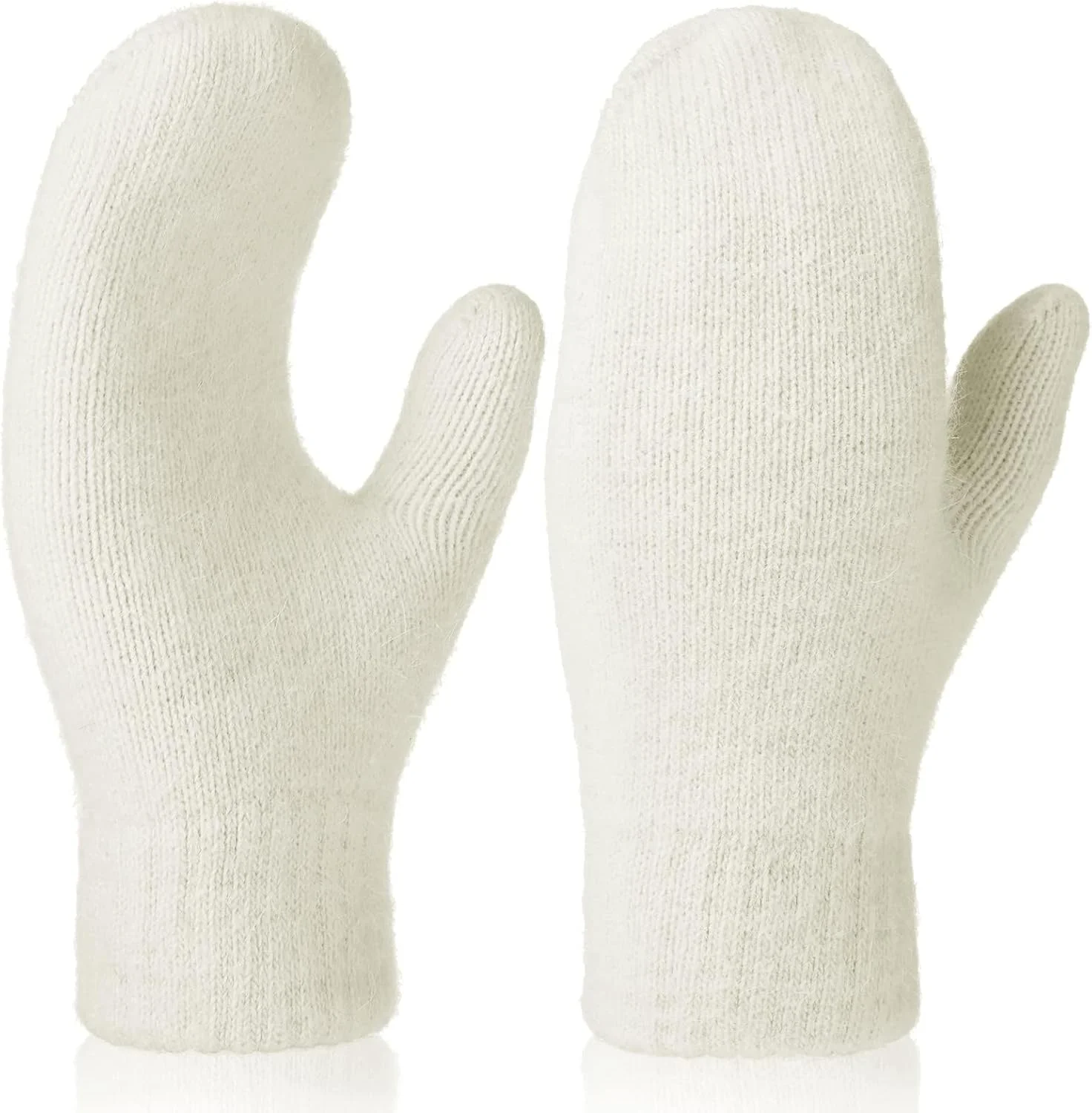 دستکش های بافتنی زنانه، دستکش های بافتنی ضخیم و راحت، دستکش های گرم زمستانی برای زنان، دستکش های گرم زمستانی، گرم کننده دست رنگ ثابت برای فعالیت های داخلی و خارجی، لوازم جانبی هدیه هوای سرد