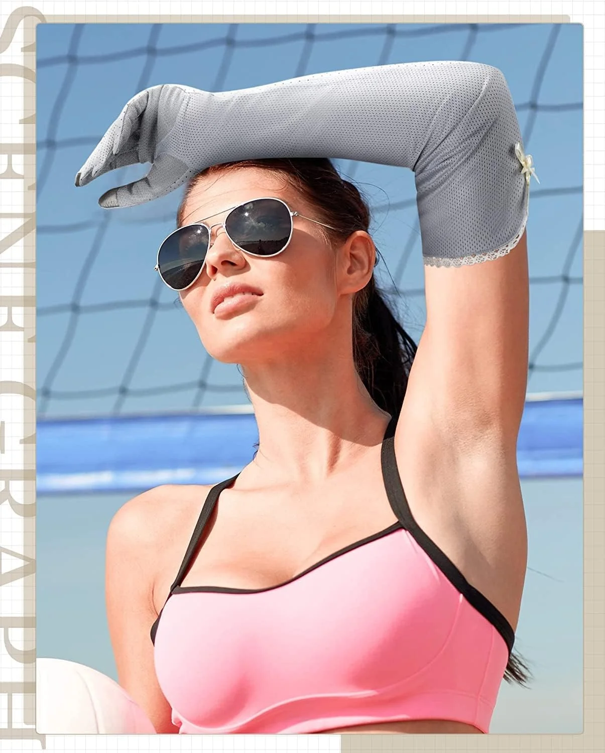 دستکش های بلند ضد آفتاب SYOSI زنانه، دستکش رانندگی ضد آفتاب، ضد لغزش، تمام انگشتی، محافظ بازو در برابر آفتاب برای ورزش های فضای باز، 3 جفت، M دستکش های بلند ضد آفتاب SYOSI زنانه، دستکش رانندگی ضد آفتاب، ضد لغزش، تمام انگشتی، محافظ بازو در برابر آفتاب برای ورزش های فضای باز، 3 جفت، M