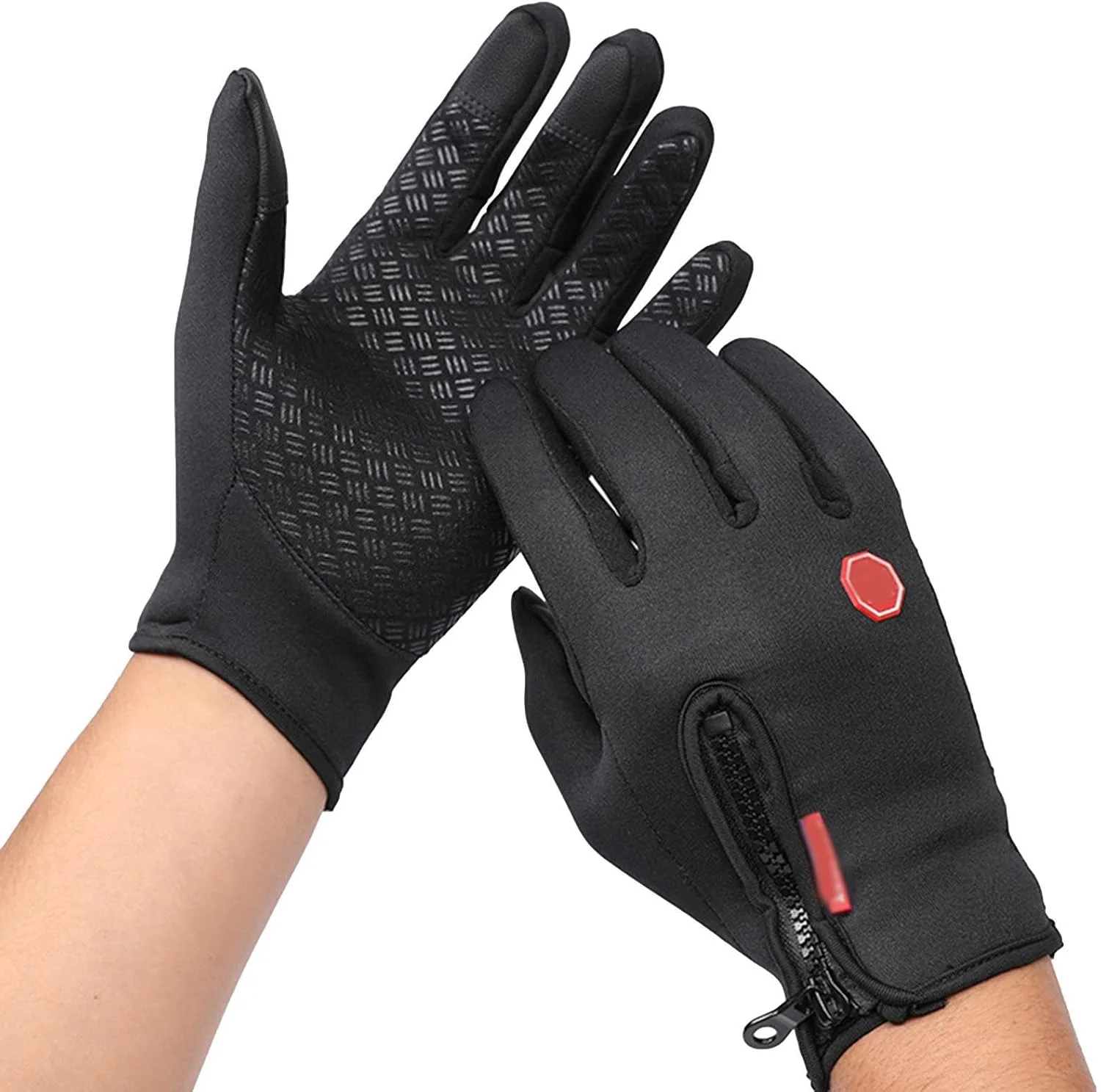 Cold Weather Gloves Full Finger,Windproof Gloves Hand Warmers | Mitten Waterproof Touchscreen Ergonomic Warmer for Working Hiking Skiing Cycling Sledding Sports Snowboarding