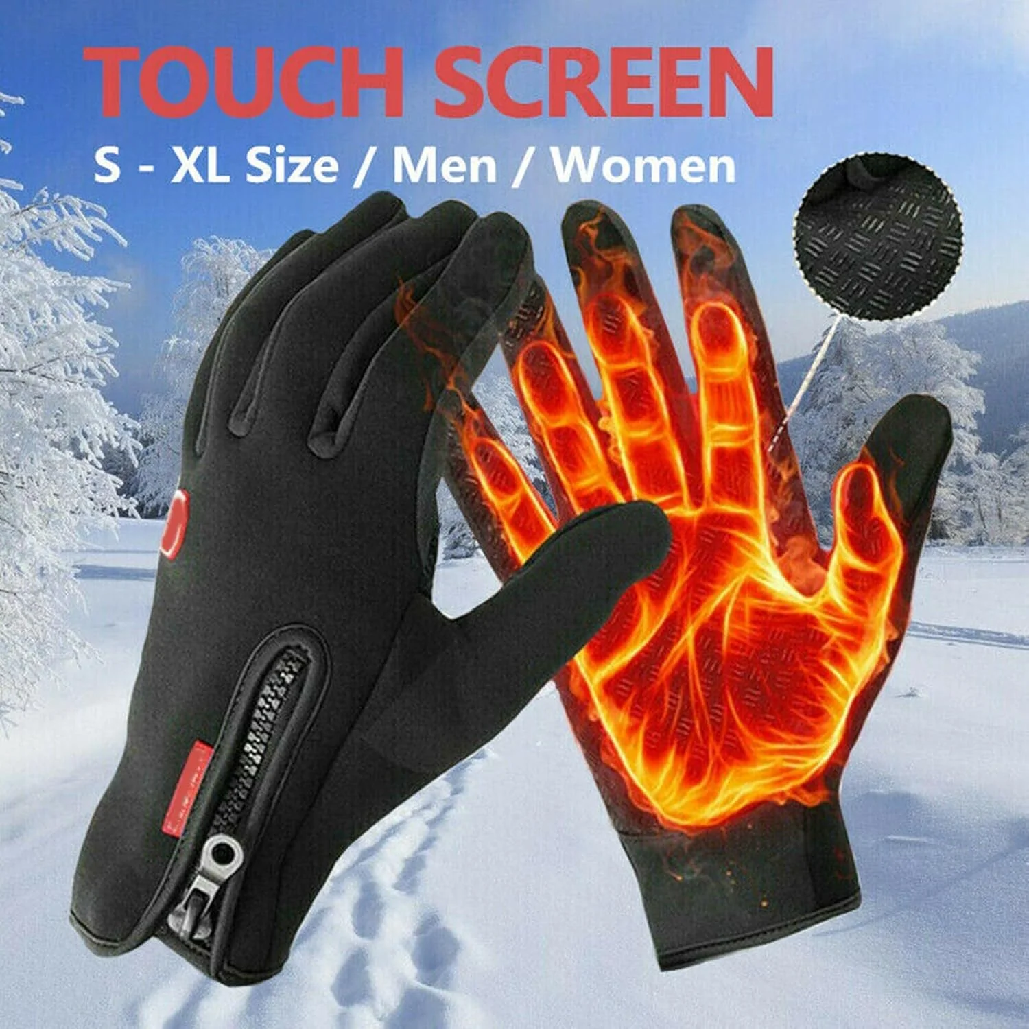 Cold Weather Gloves Full Finger,Windproof Gloves Hand Warmers | Mitten Waterproof Touchscreen Ergonomic Warmer for Working Hiking Skiing Cycling Sledding Sports Snowboarding Cold Weather Gloves Full Finger,Windproof Gloves Hand Warmers | Mitten Waterproof Touchscreen Ergonomic Warmer for Working Hiking Skiing Cycling Sledding Sports Snowboarding