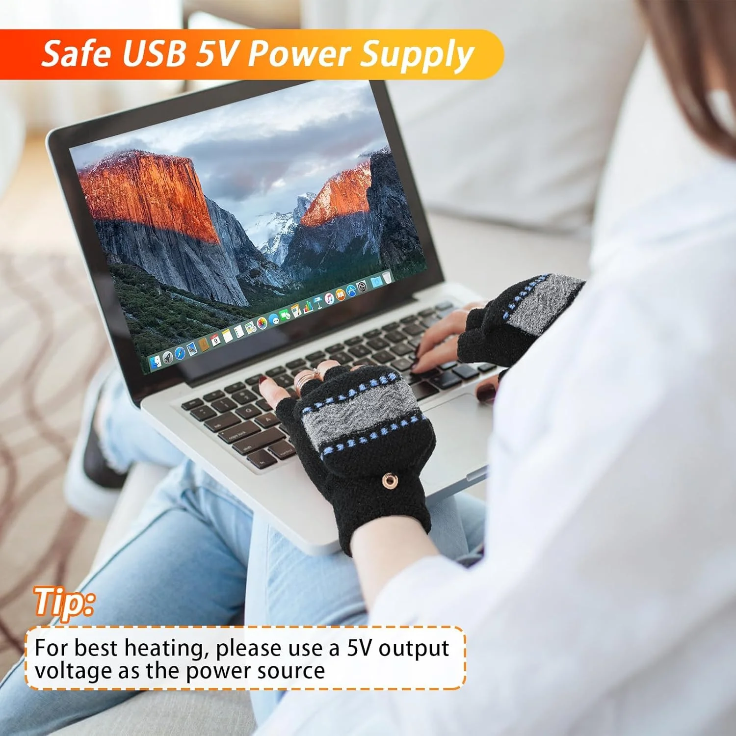 دستکش های گرمکن دار USB NALACAL برای مردان و زنان، دستکش های گرم کننده زمستانی، دستکش های بدون انگشت لمسی برقی گرم کننده کامل و نیمه دست، با 3 دمای قابل تنظیم، دستکش های بافتنی قابل شستشو برای لپ تاپ دستکش های گرمکن دار USB NALACAL برای مردان و زنان، دستکش های گرم کننده زمستانی، دستکش های بدون انگشت لمسی برقی گرم کننده کامل و نیمه دست، با 3 دمای قابل تنظیم، دستکش های بافتنی قابل شستشو برای لپ تاپ