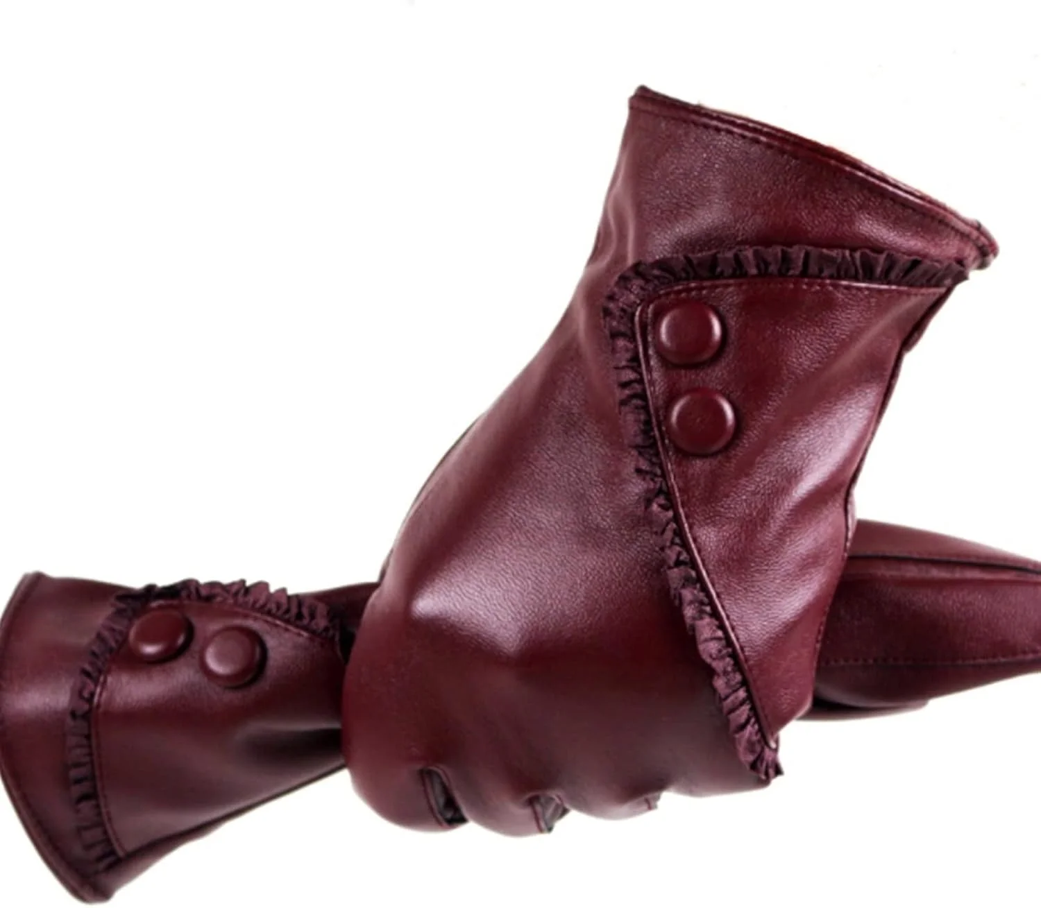 دستکش زنانه YWLETO، دستکش های گرم با مخمل برای پاییز و زمستان، دستکش های ضد باد برای رانندگی تراموا، دستکش های زنانه