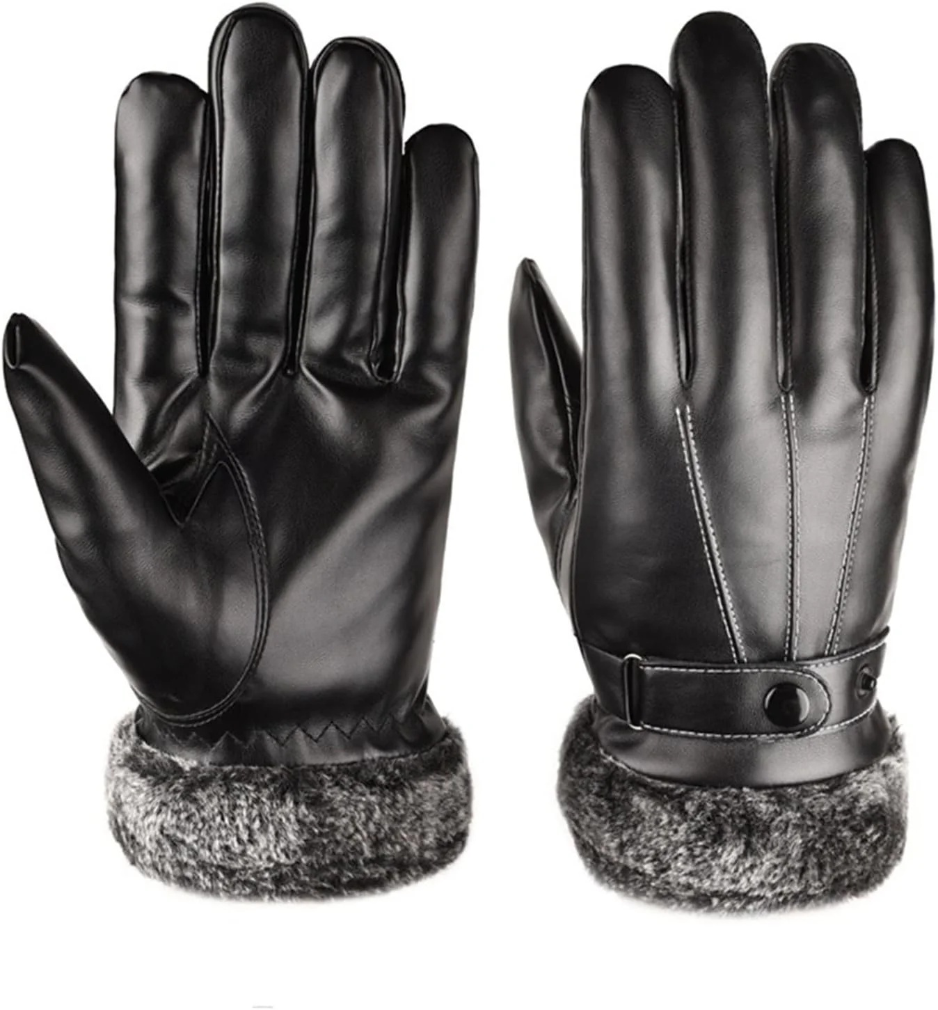 دستکش زنانه YWLETO مخمل ضخیم پاییزی و زمستانی گرم، دستکش های صفحه لمسی دستکش زنانه YWLETO مخمل ضخیم پاییزی و زمستانی گرم، دستکش های صفحه لمسی