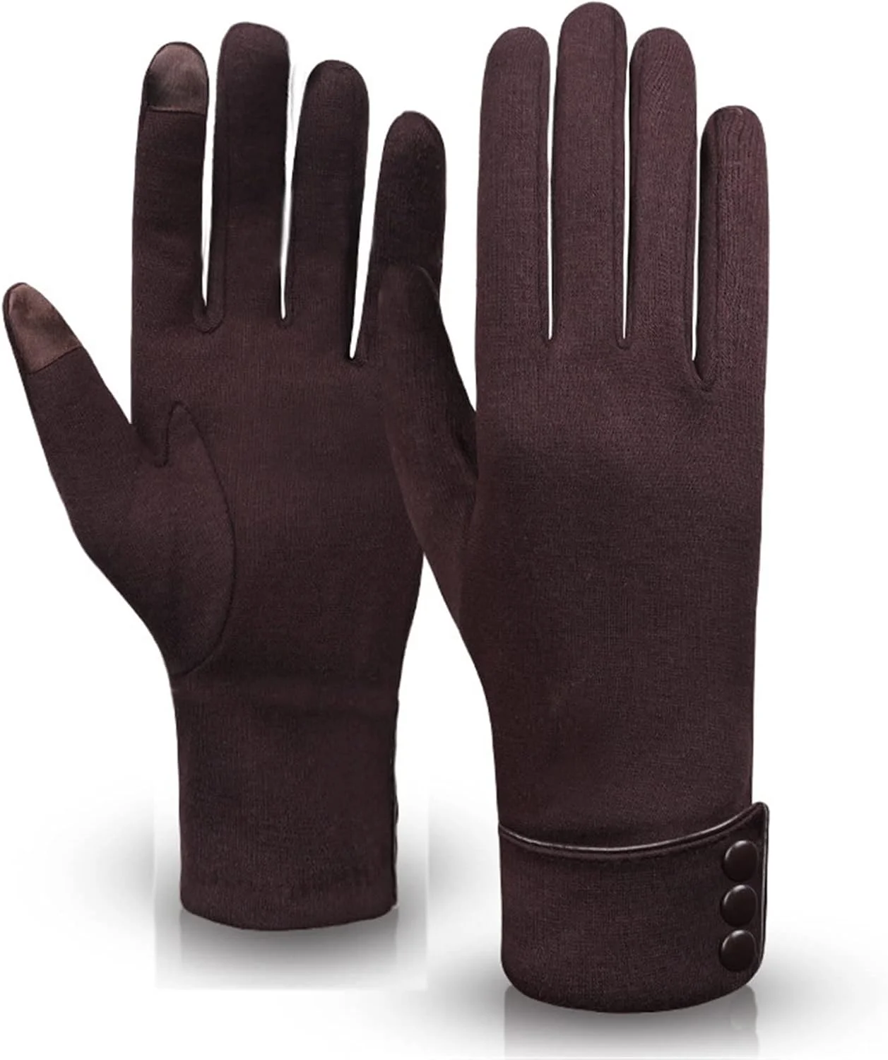 دستکش های زنانه ZALTAS، دستکش های زمستانی صفحه لمسی زنانه، دستکش های گرم پاییزی، دستکش های مچی، دستکش های رانندگی، دستکش های ضد باد اسکی.